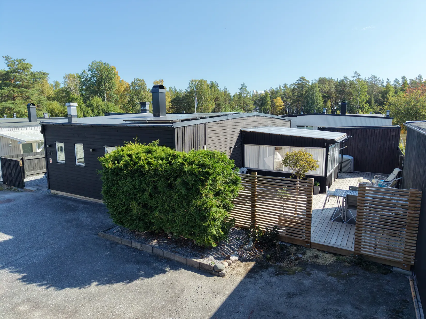 Radhus, Rosengårdsvägen 217, Rosengården, Vallentuna