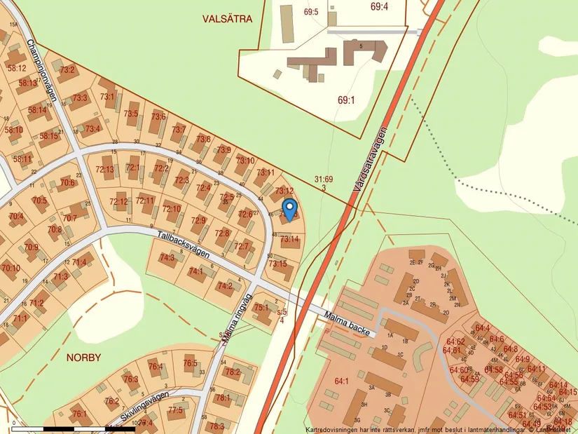 Villa, Malma ringväg 46, Norby, Uppsala