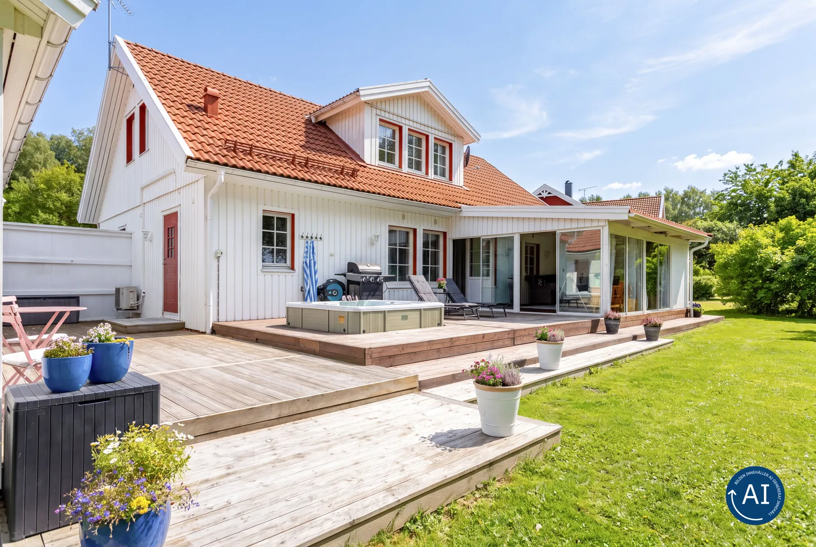 Villa, Södra Mariedalsvägen 8, Enköping