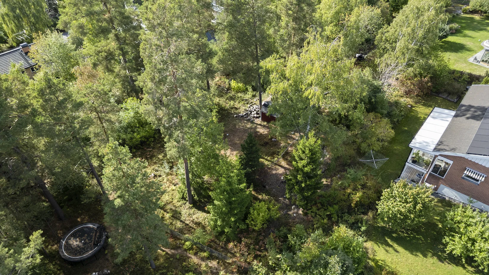 Tomt, Hjortvägen 17A, Ensta, Täby