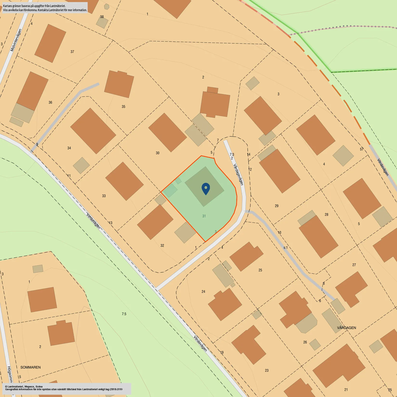 Villa, Vårdagsvägen 3, Drevviksstrand, Huddinge