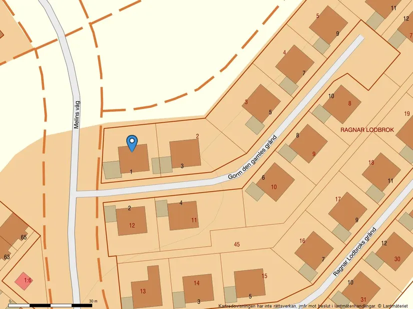 Villa, Gorm den gamles gränd 1, Linero, Lund