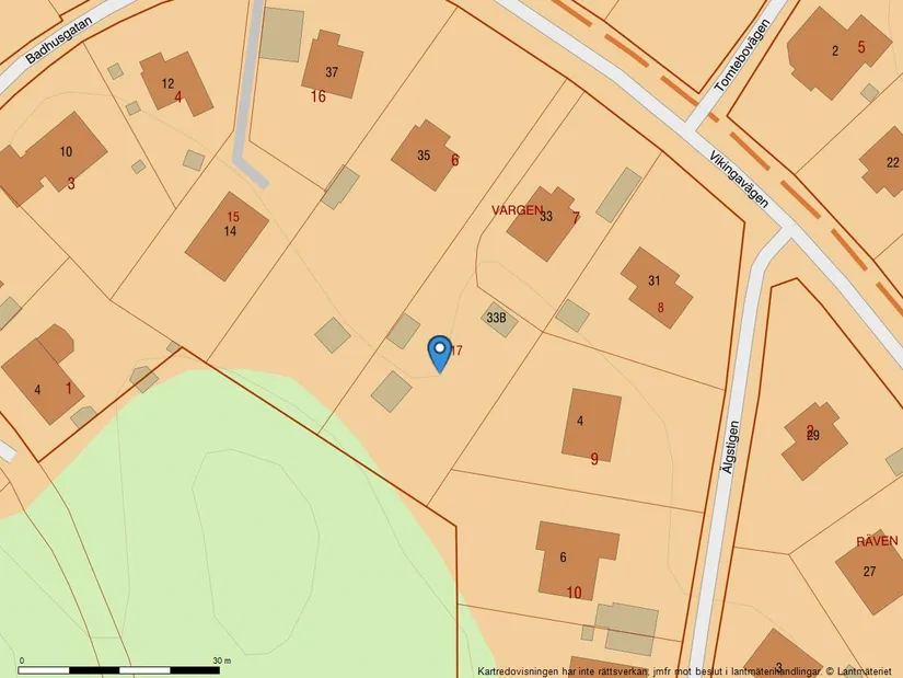 Tomt, Vikingavägen 33B, Nynäshamn centralt, Nynäshamn