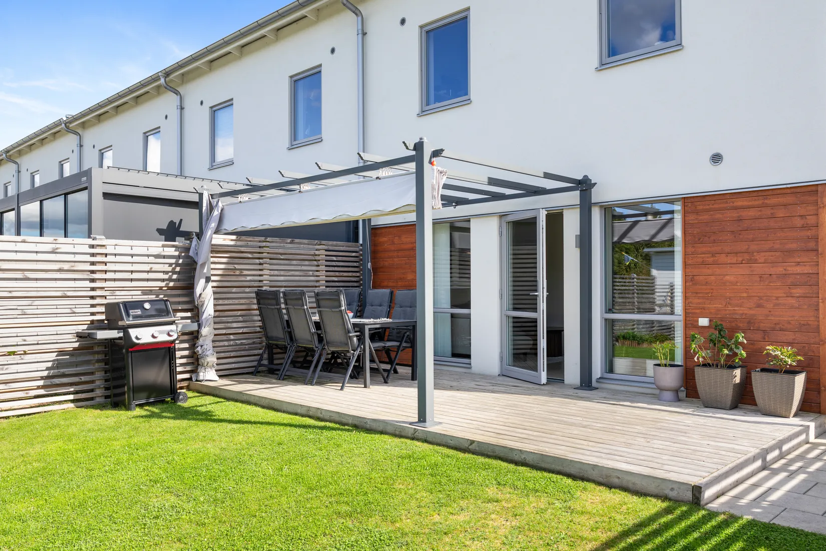 Radhus, Snäckgatan 13, Nybrostrand, Ystad