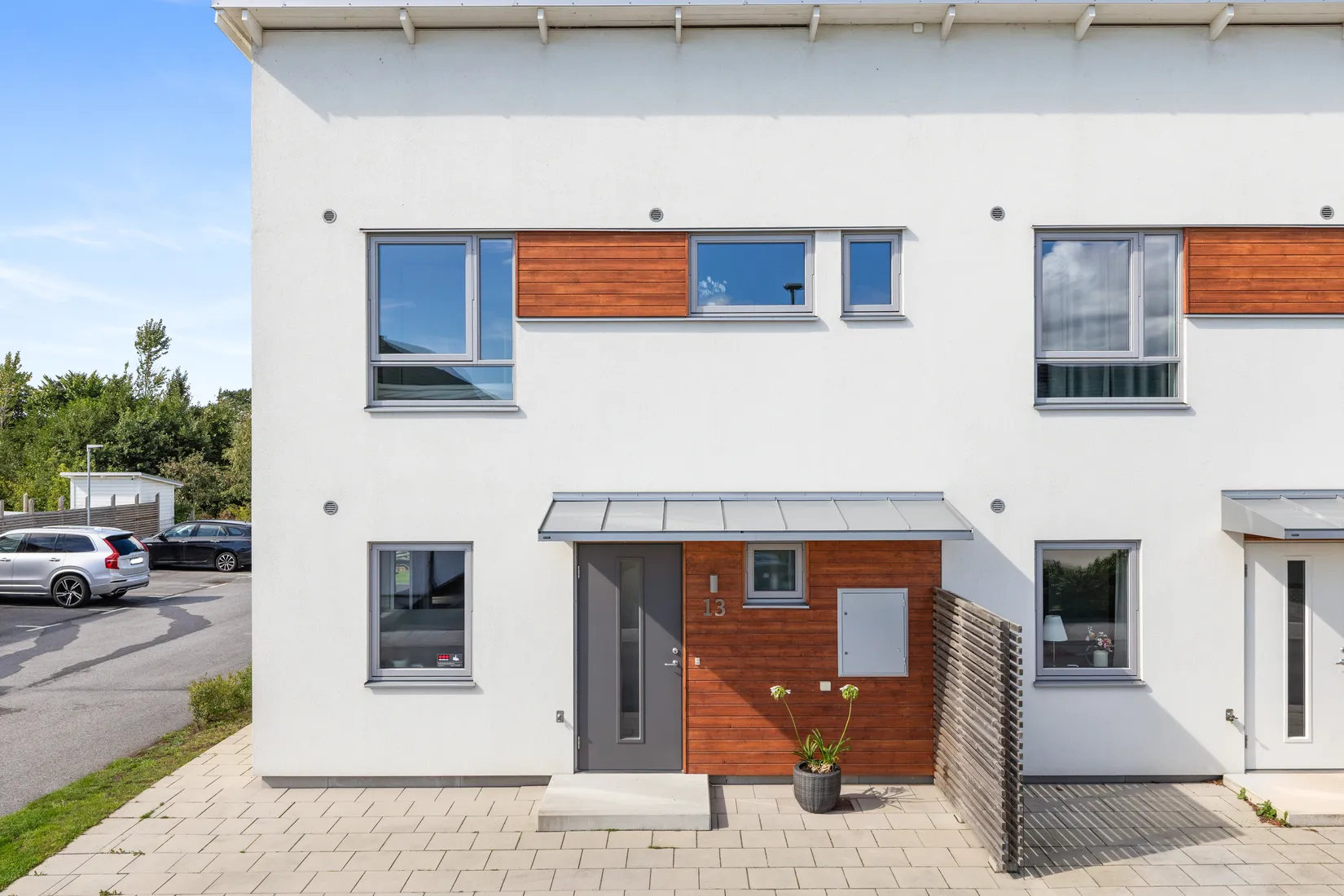 Radhus, Snäckgatan 13, Nybrostrand, Ystad
