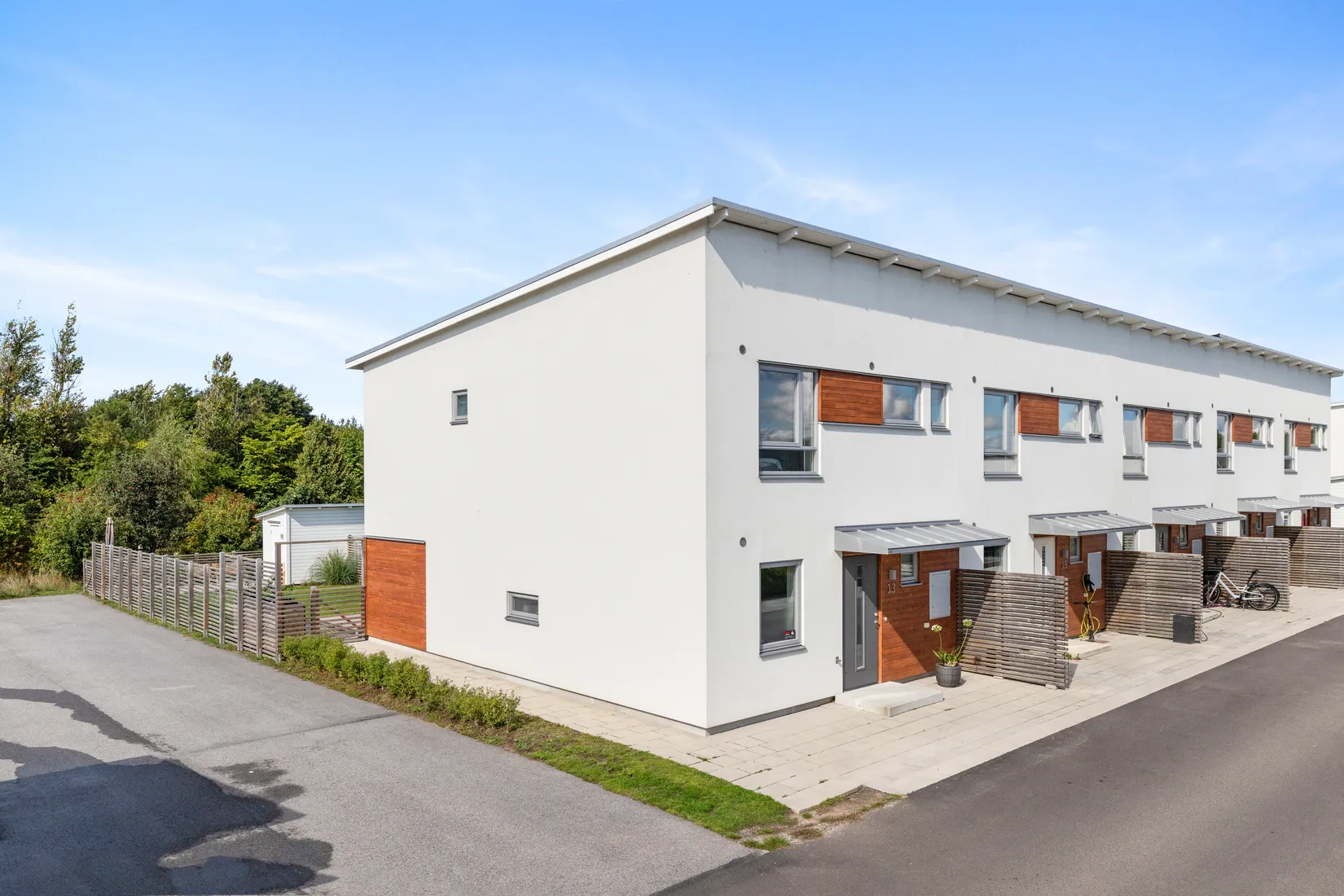 Radhus, Snäckgatan 13, Nybrostrand, Ystad