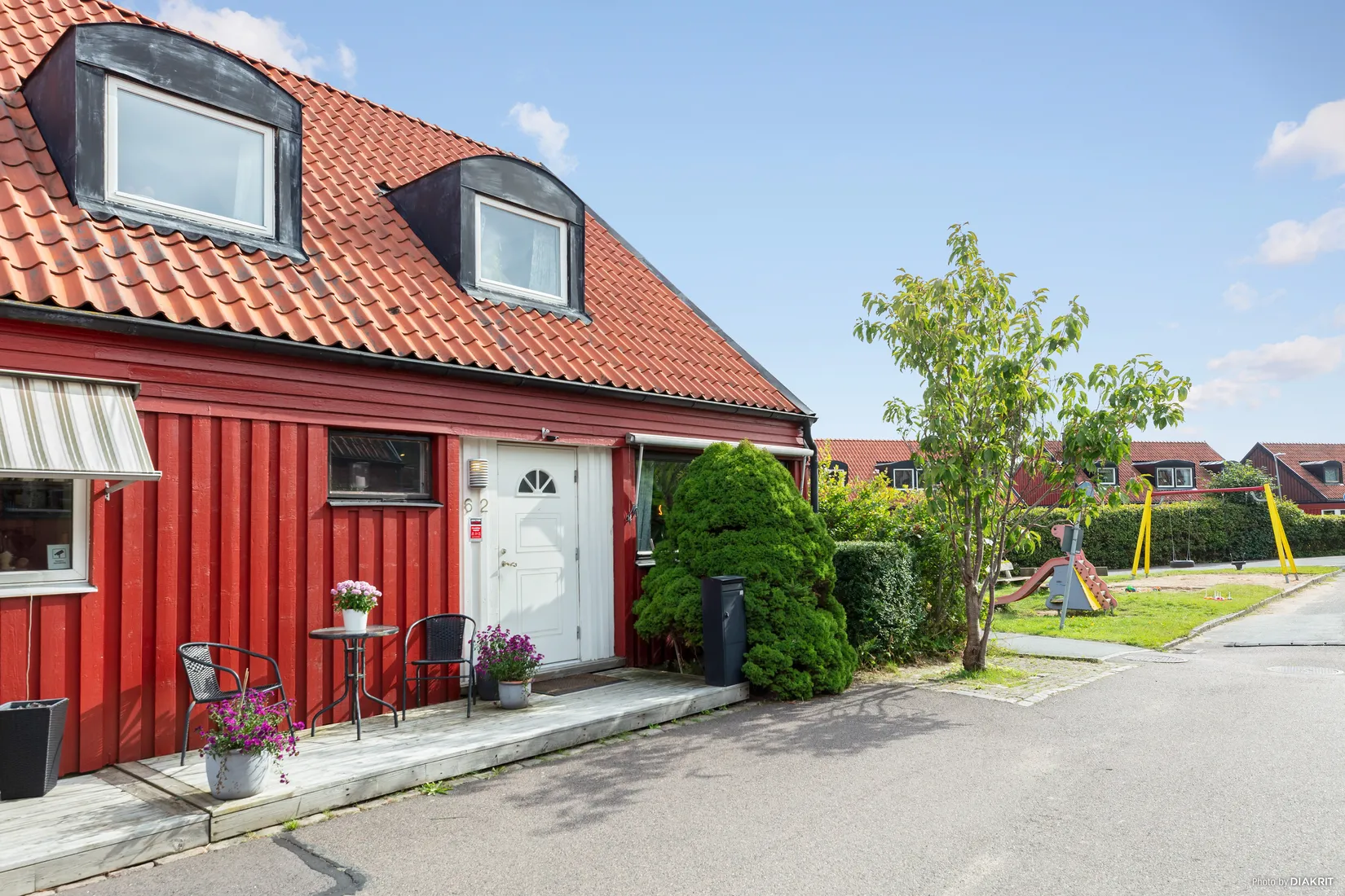 Radhus, Karmosingatan 62, Eckran, Göteborg