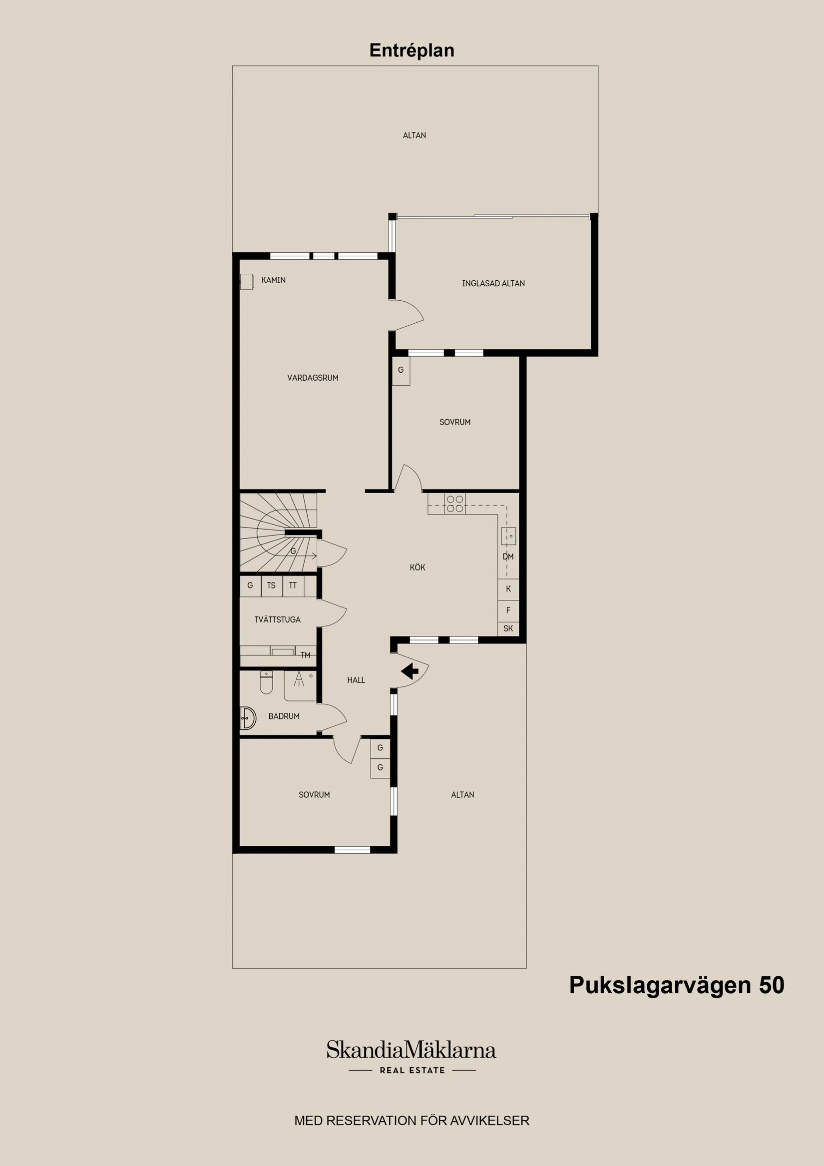 Radhus, Pukslagarvägen 50, Södra Bomhus, Gävle