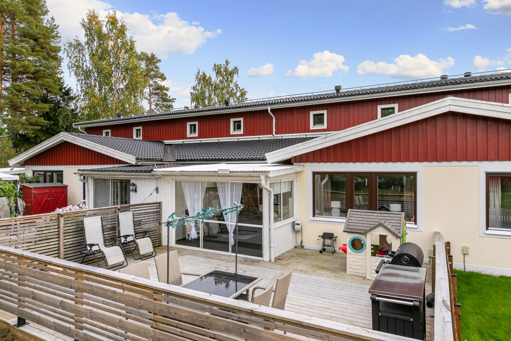 Radhus, Pukslagarvägen 50, Södra Bomhus, Gävle