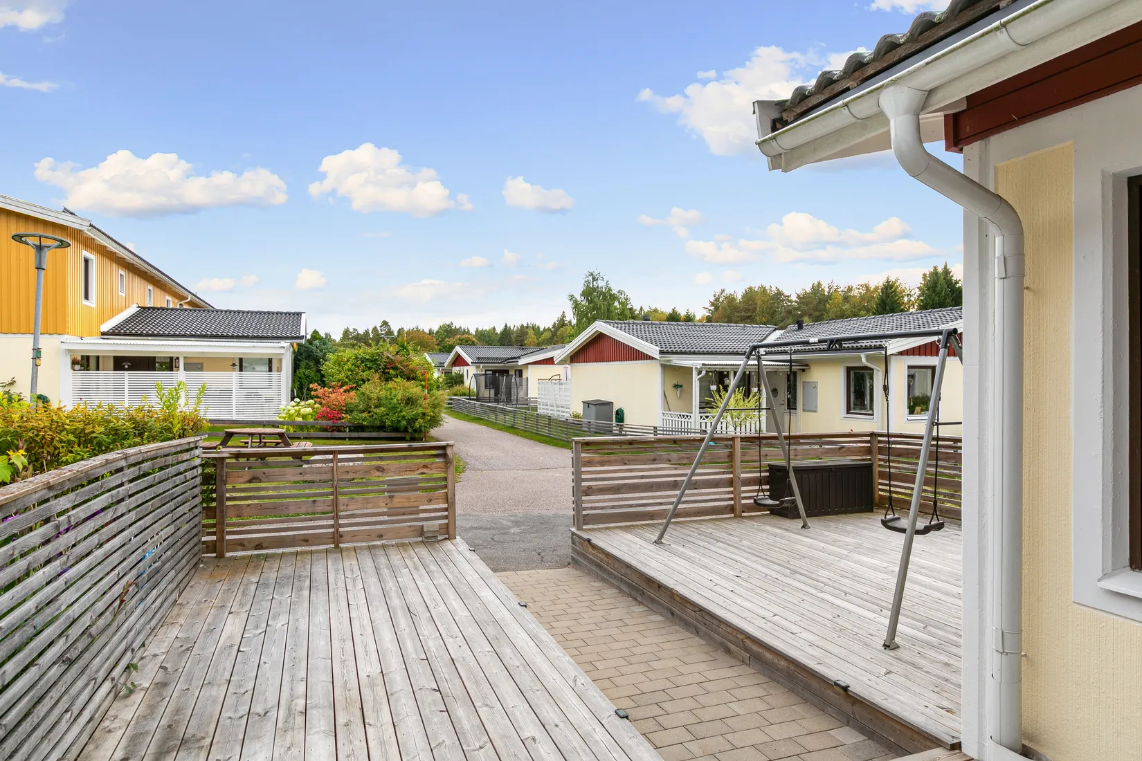 Radhus, Pukslagarvägen 50, Södra Bomhus, Gävle