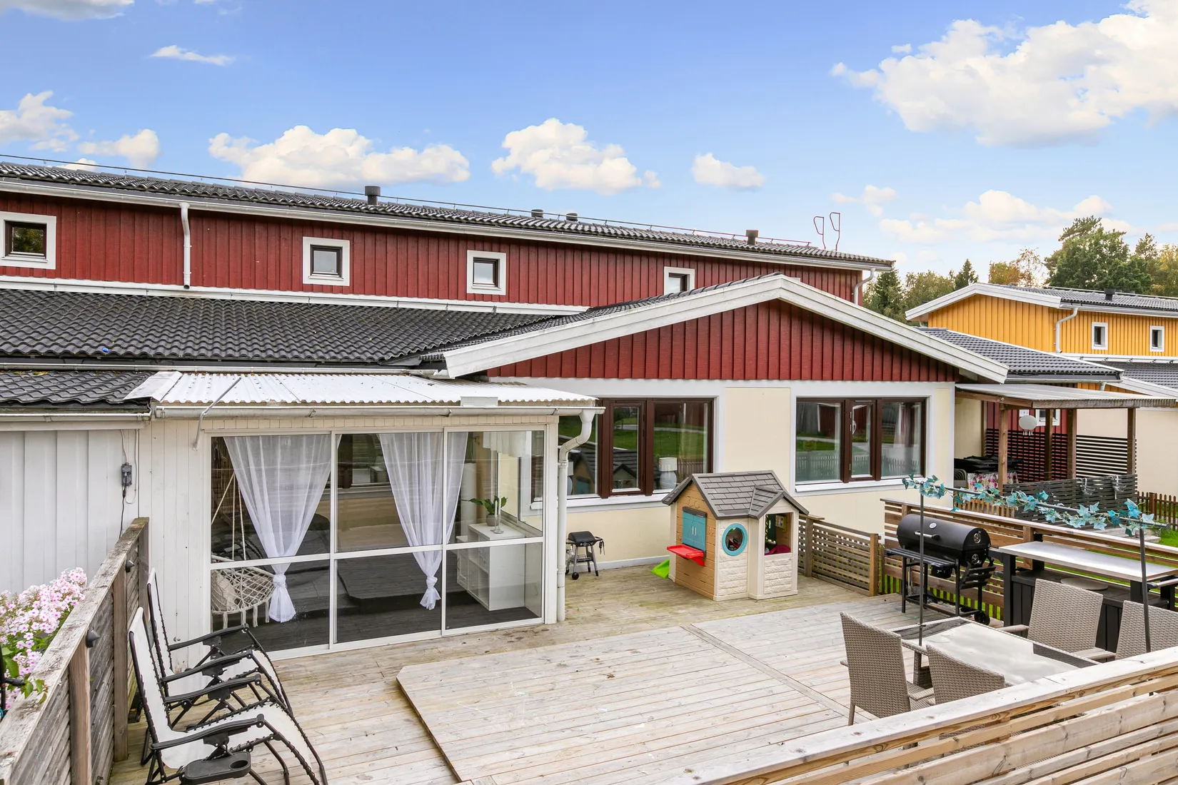 Radhus, Pukslagarvägen 50, Södra Bomhus, Gävle