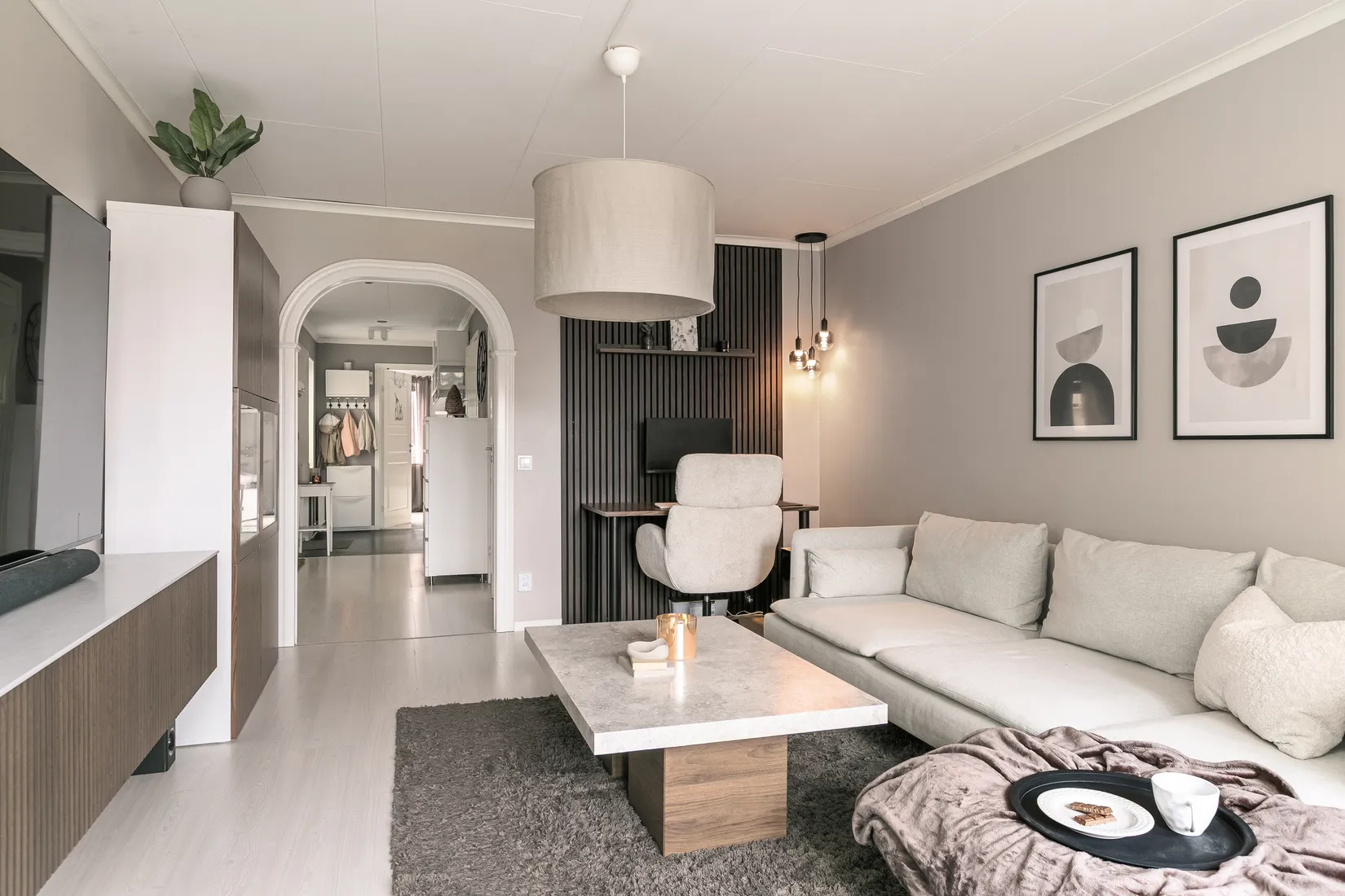Radhus, Pukslagarvägen 50, Södra Bomhus, Gävle