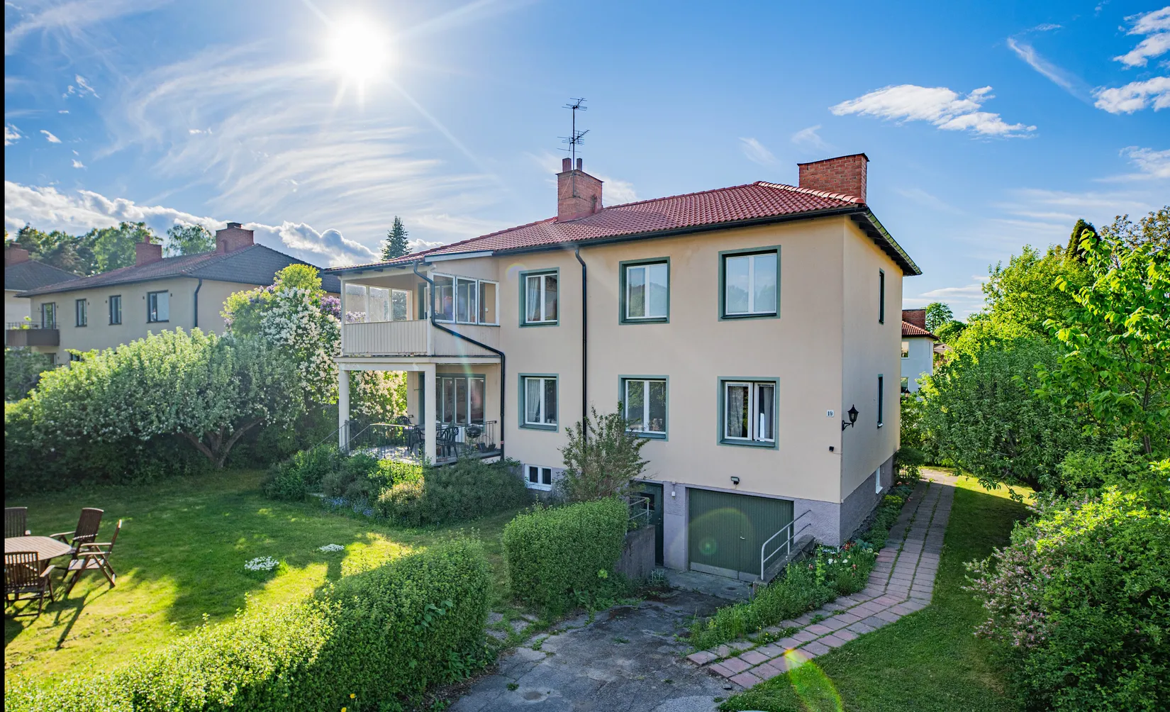 Villa, Banérgatan 19, Kåbo, Uppsala