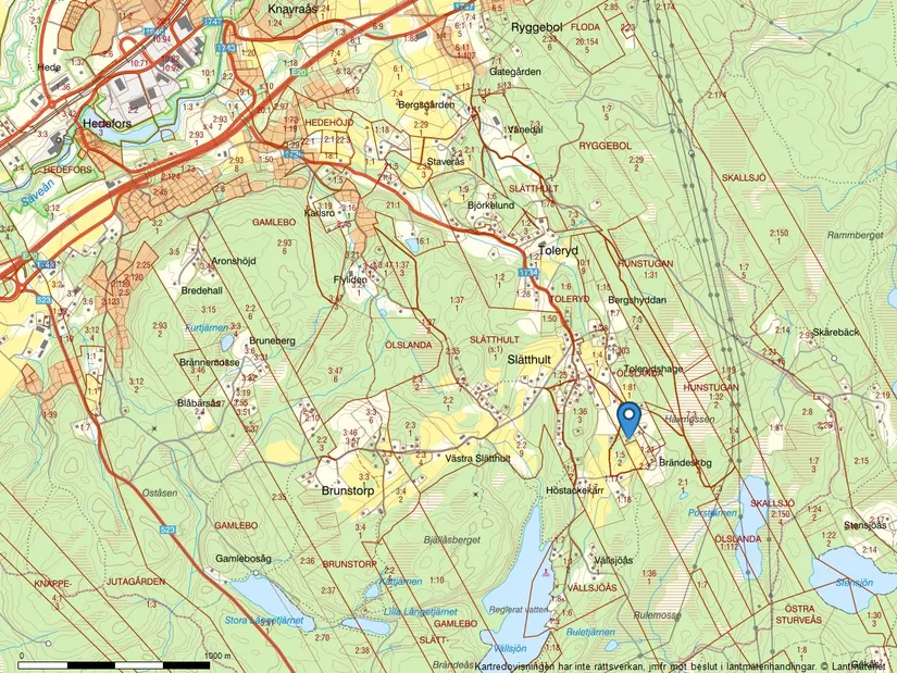 Gård/Skog, Brändeskogsvägen 15, Stenkullen  Slätthult, Lerum