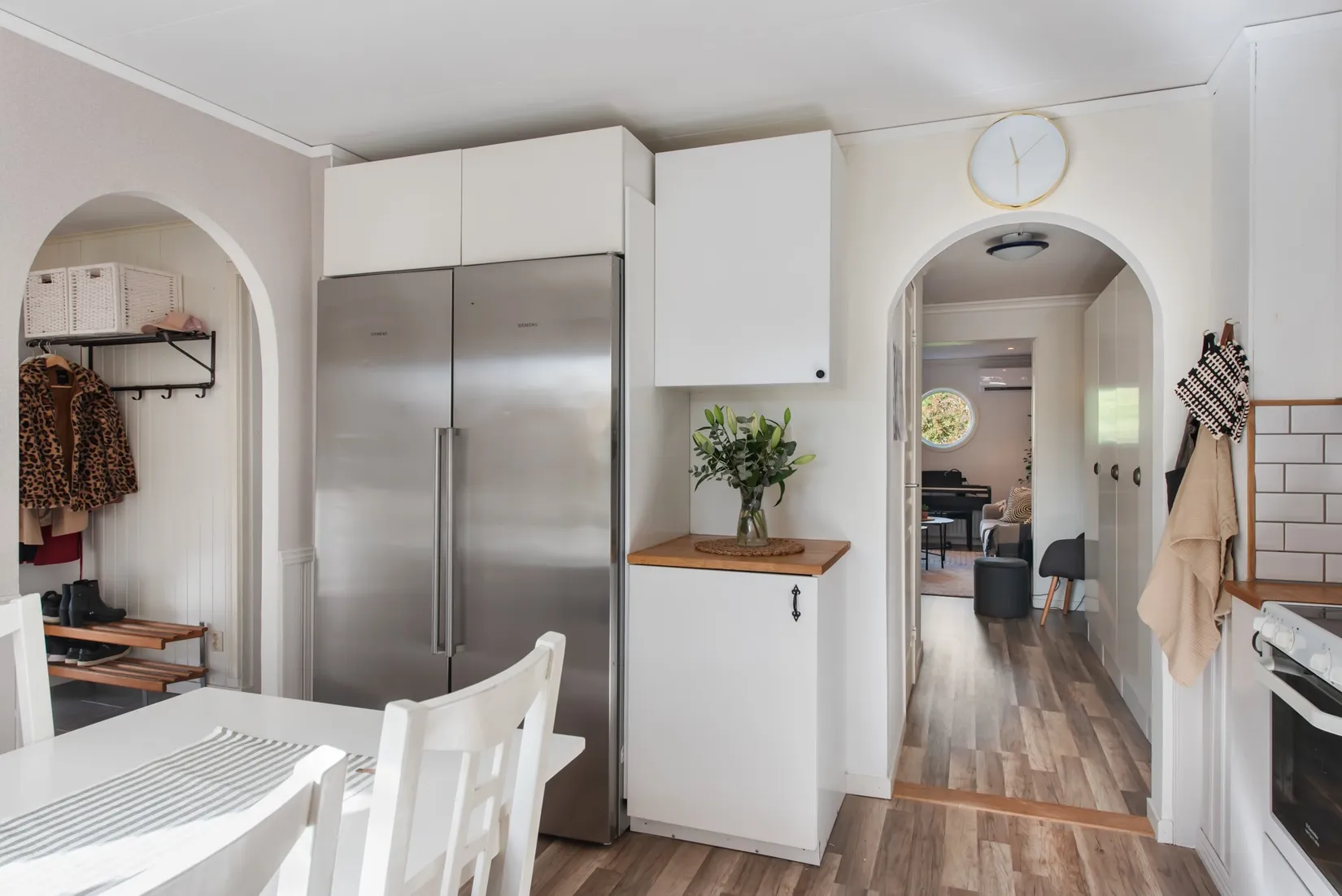 Radhus, Tomtavägen 13B, Cenralt Rimbo, Norrtälje