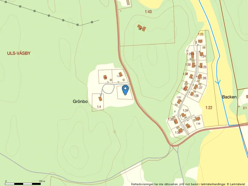 Villa, Uls-Väsby 23, Länna, Uppsala