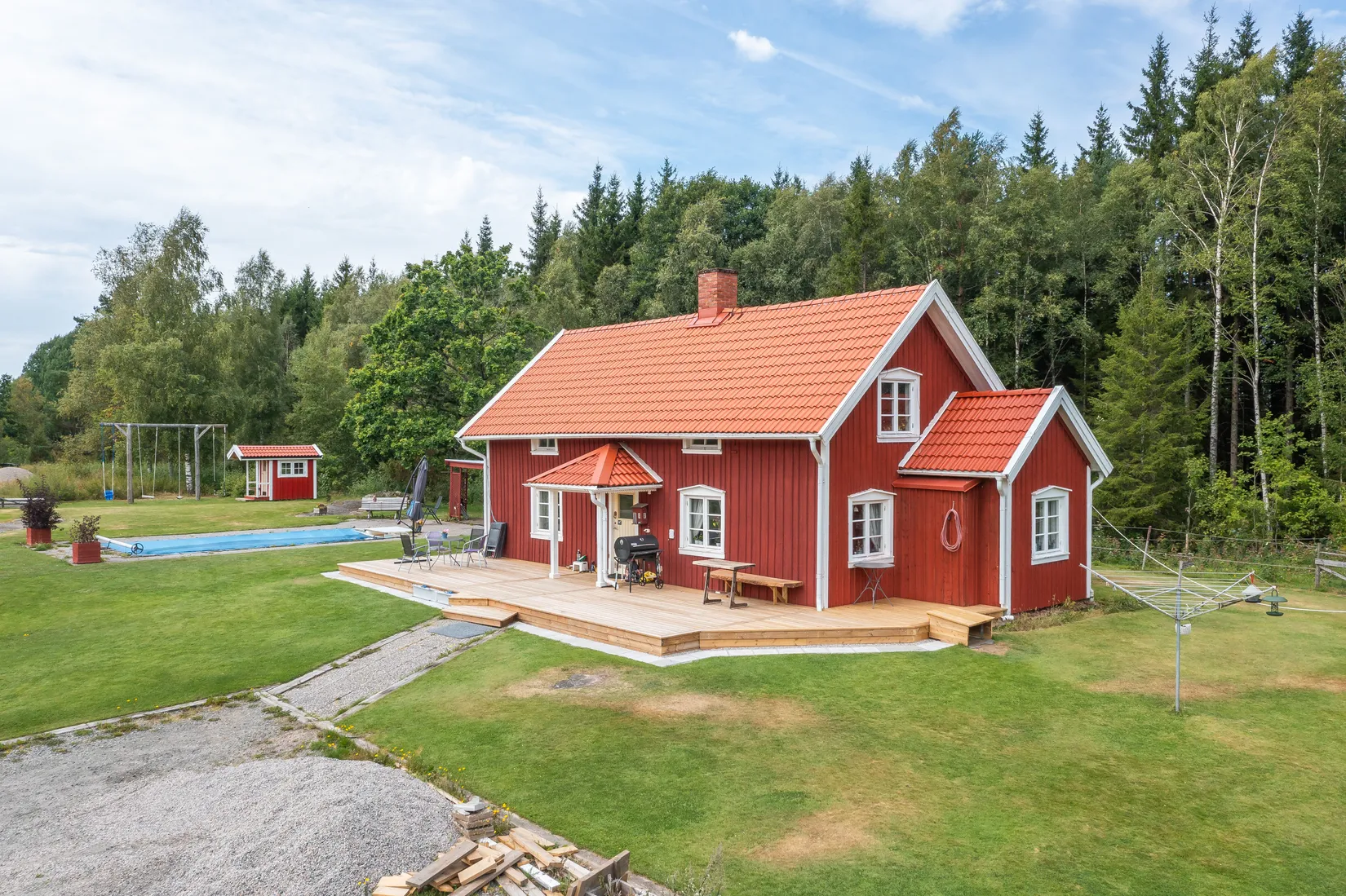 Gård/Skog, Skarnhalla Gård 1, Kinnarumma, Borås