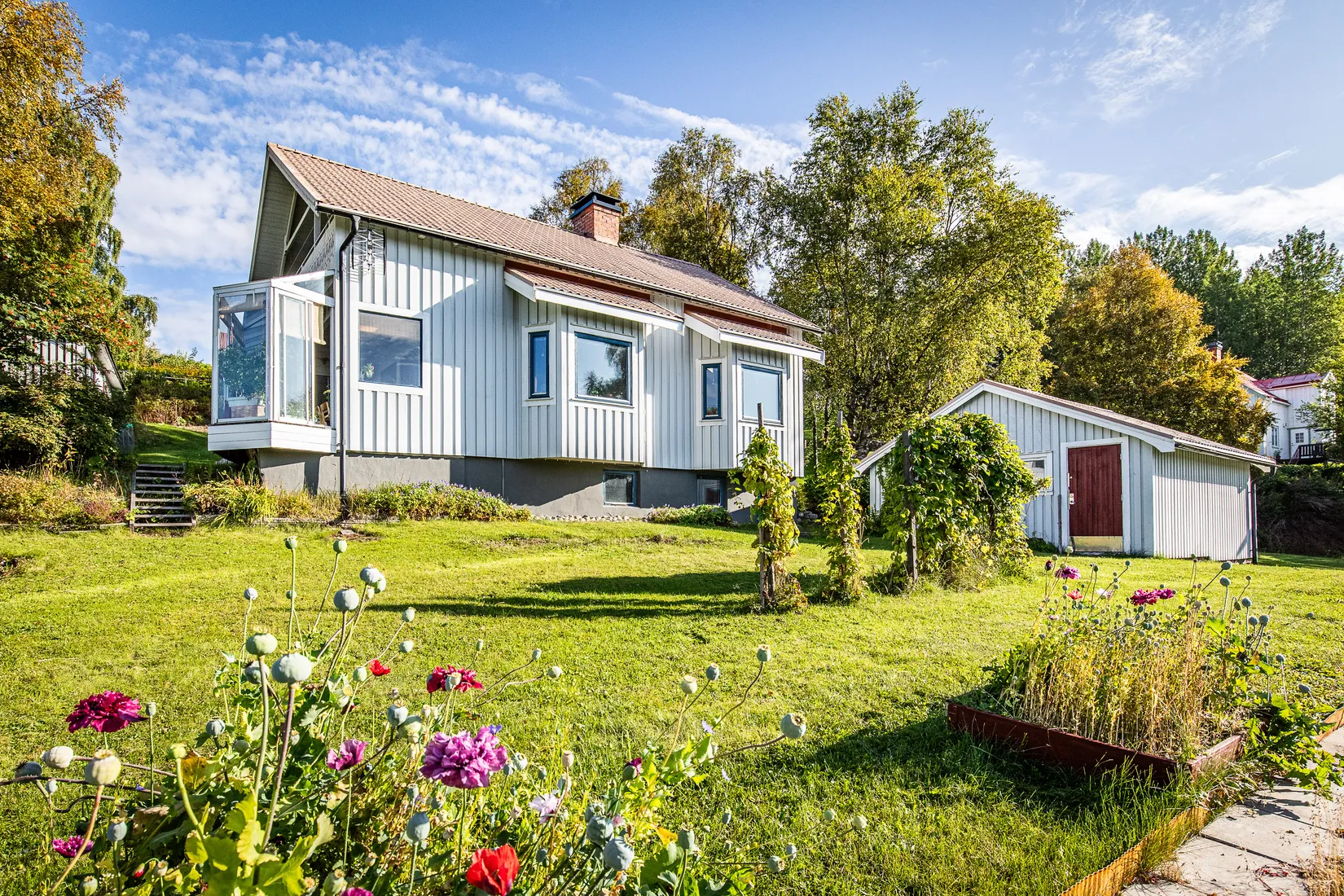 Villa, Vallsundsvägen 28, Frösön, Östersund