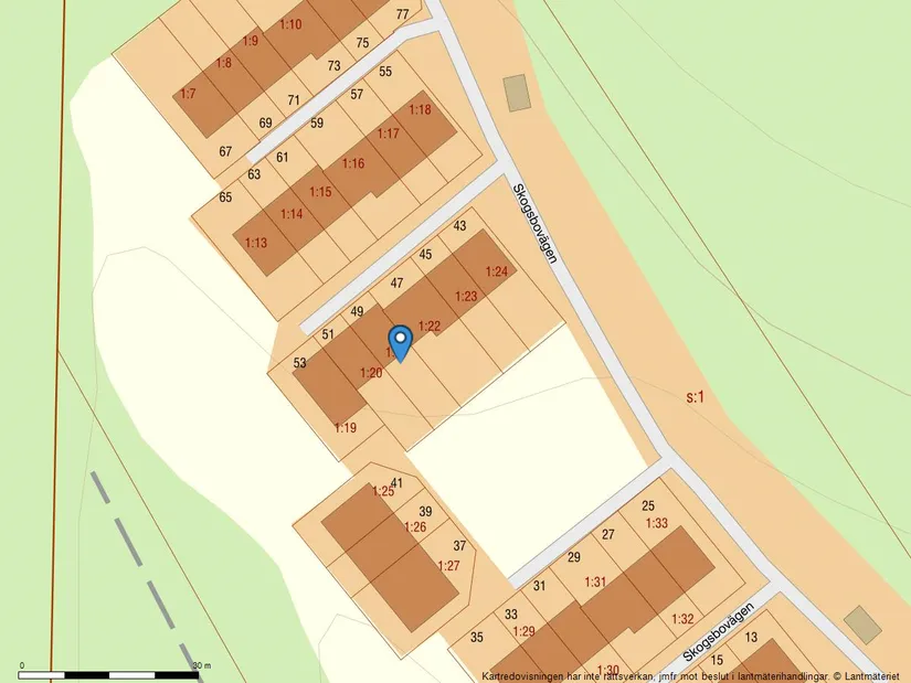 Radhus, Skogsbovägen 49, Kållered - Skogsbo, Mölndal
