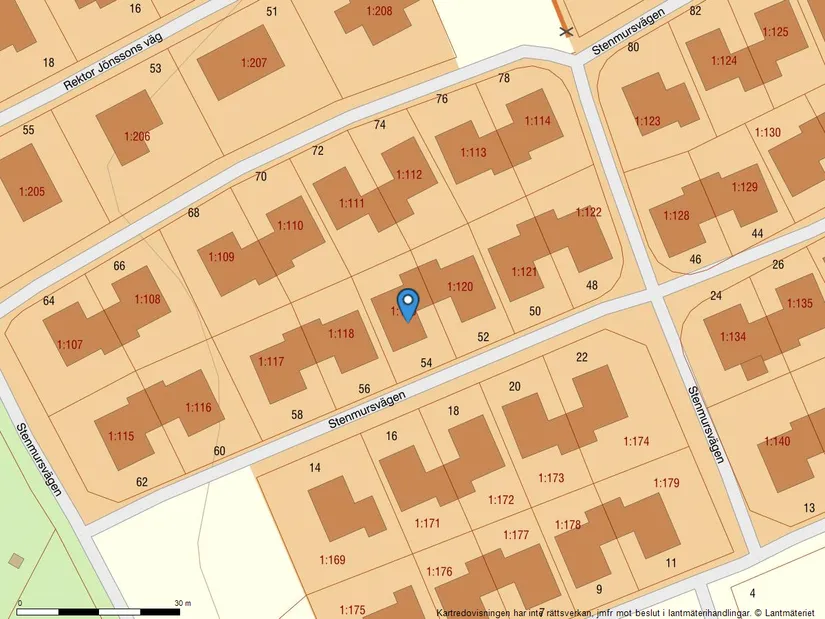 Radhus, Stenmursvägen 54, Kållered - Stretered, Mölndal