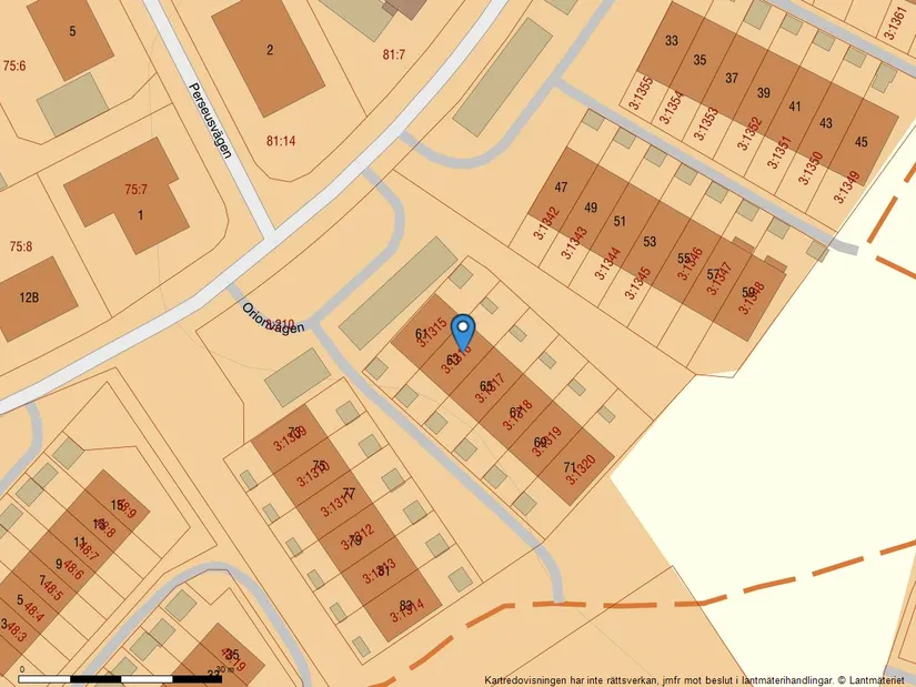 Radhus, Orionvägen 63, Skälby, Järfälla