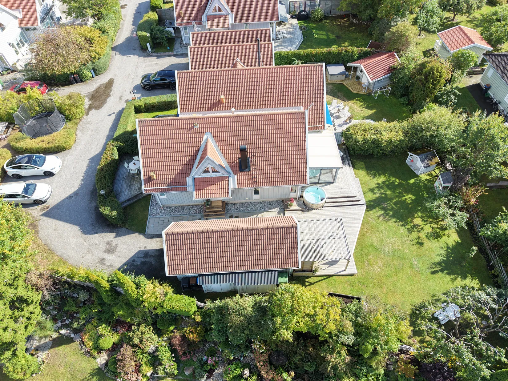 Radhus, Fortvägen 99, Gribbylund, Täby