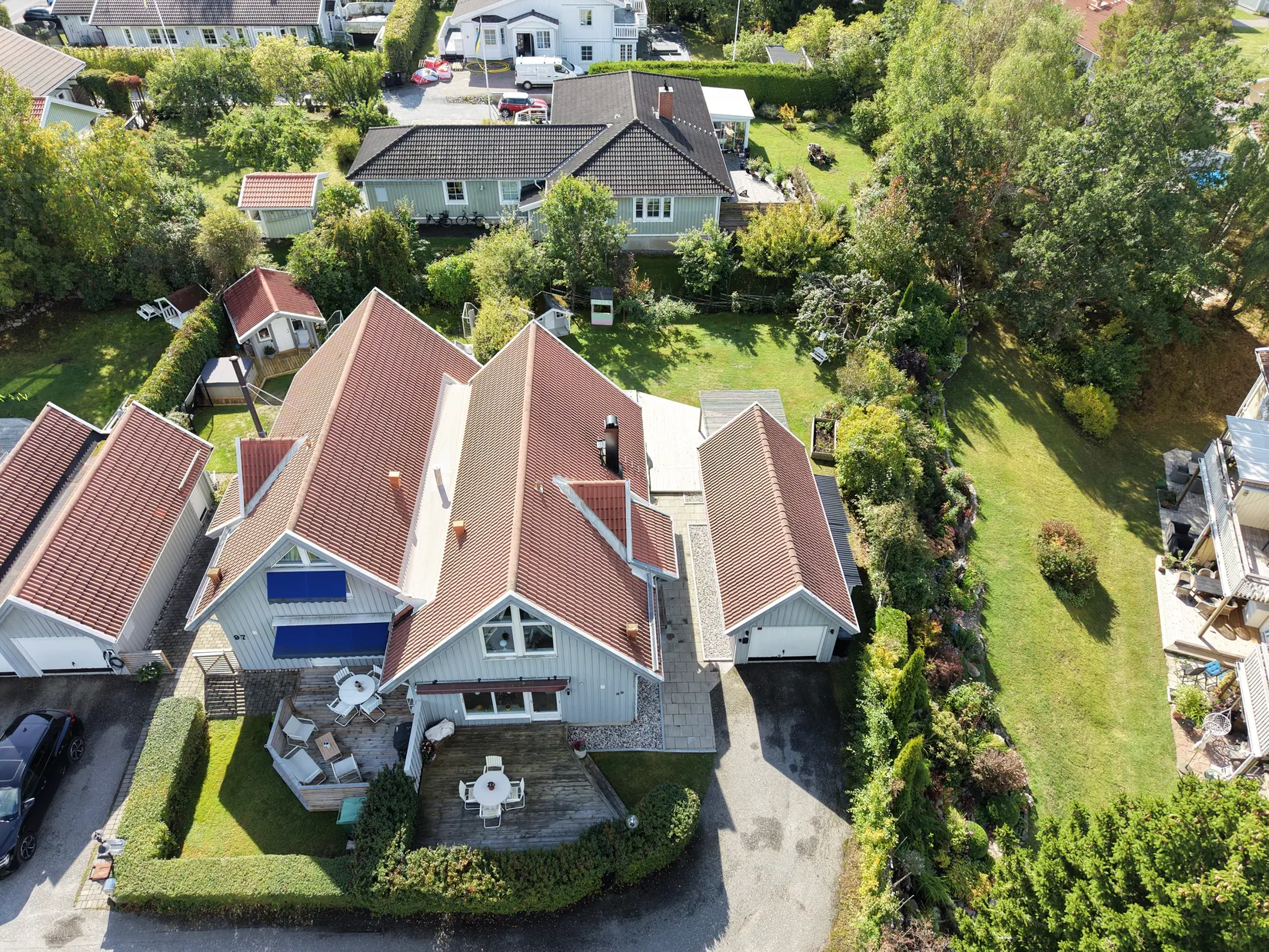 Radhus, Fortvägen 99, Gribbylund, Täby