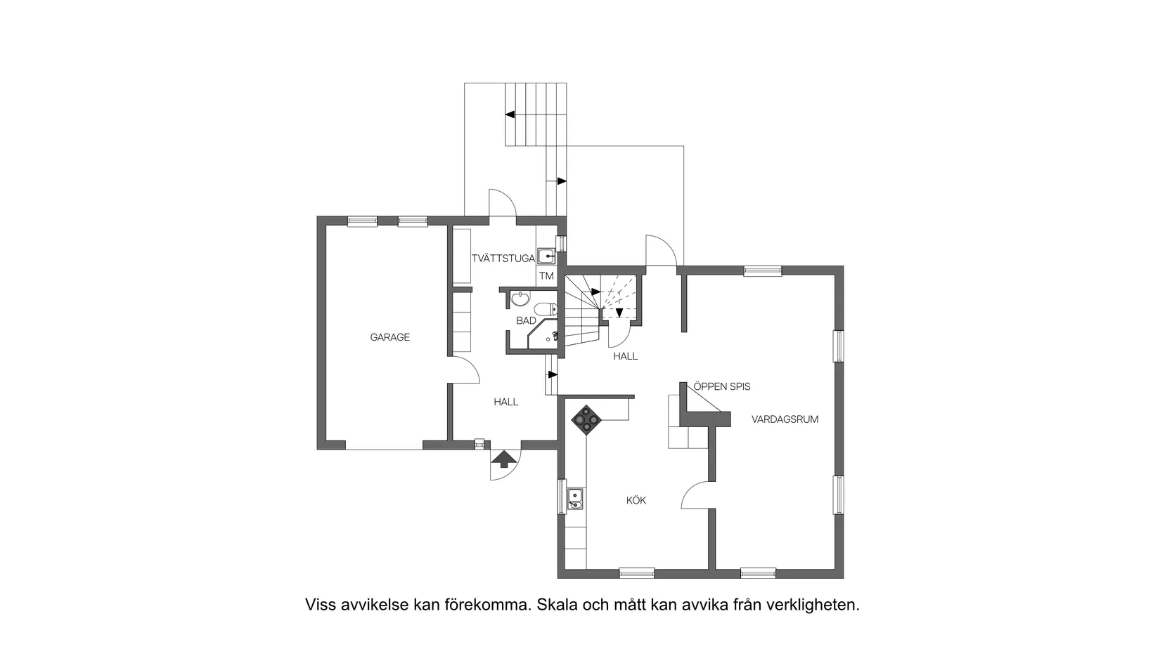 Villa, Grubbevägen 21B, Grisbacka, Umeå