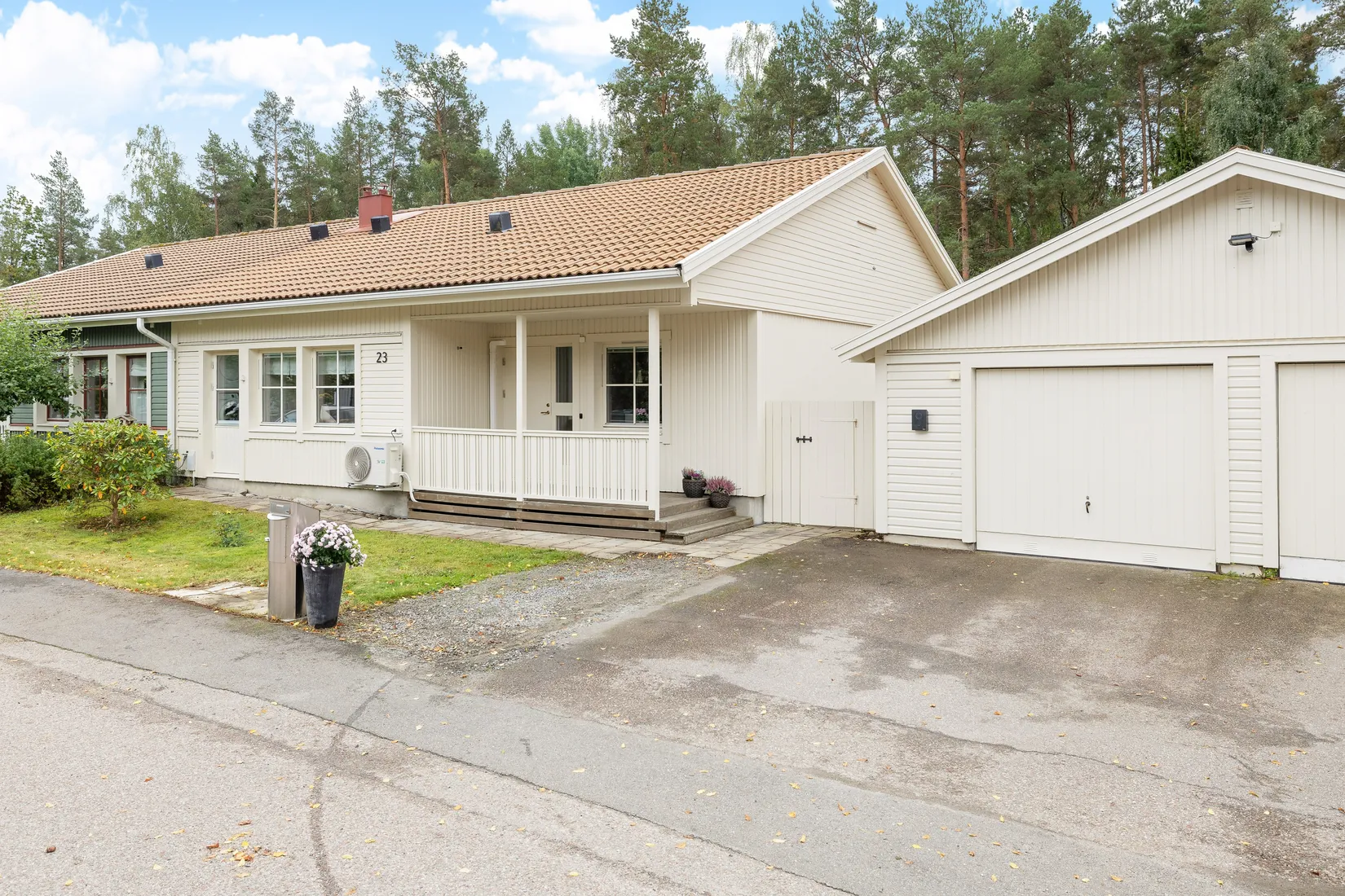 Radhus, Ekspinnargatan 23, Gånsta, Enköping