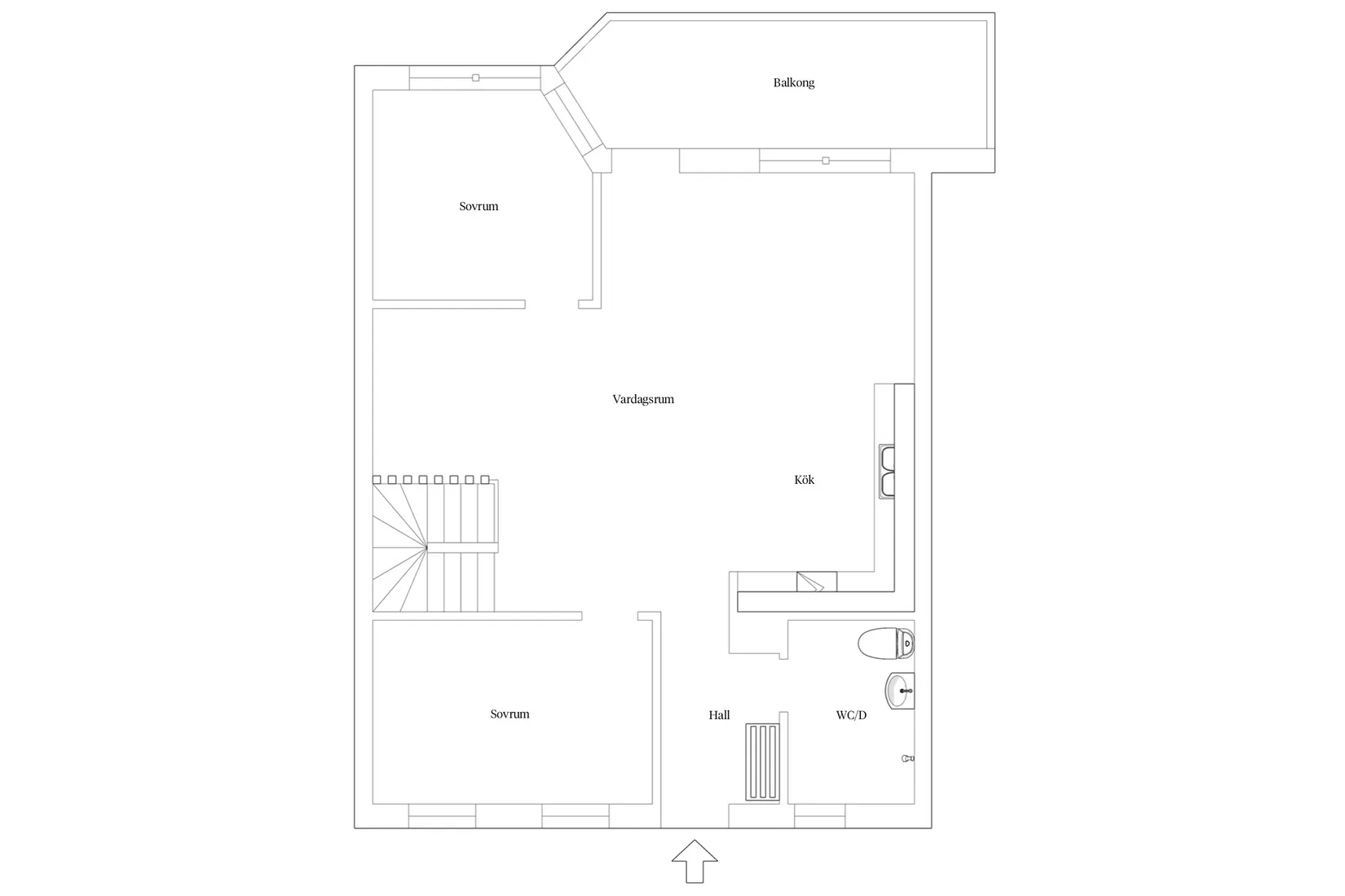 Bostadsrätt, Rotfruktsgatan 9 N, Åkeshall, Ystad