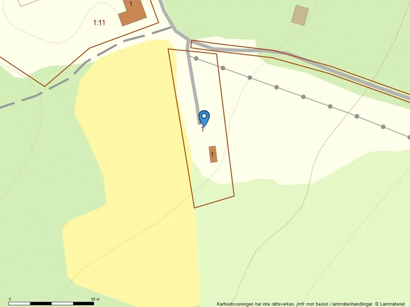 Tomt, Daretorp Ekhagen 1, Daretorp, Tidaholm
