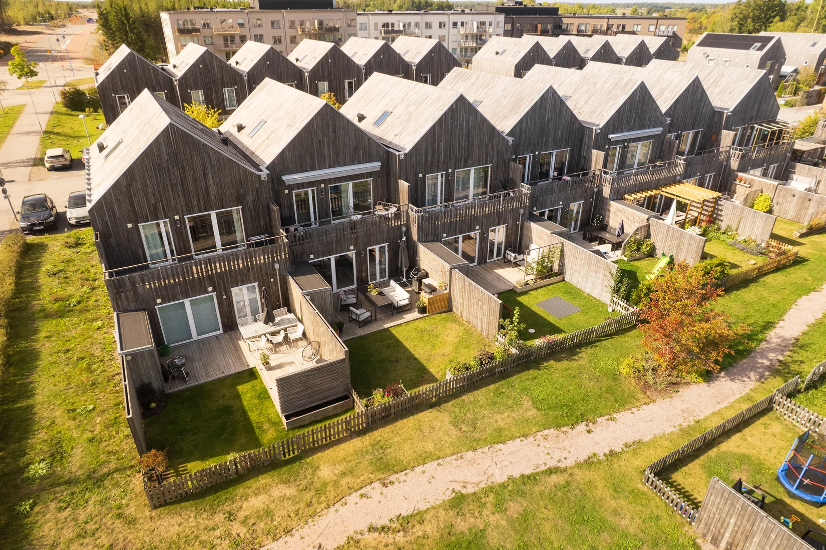 Radhus, Stratusvägen 3, Fullerö, Uppsala
