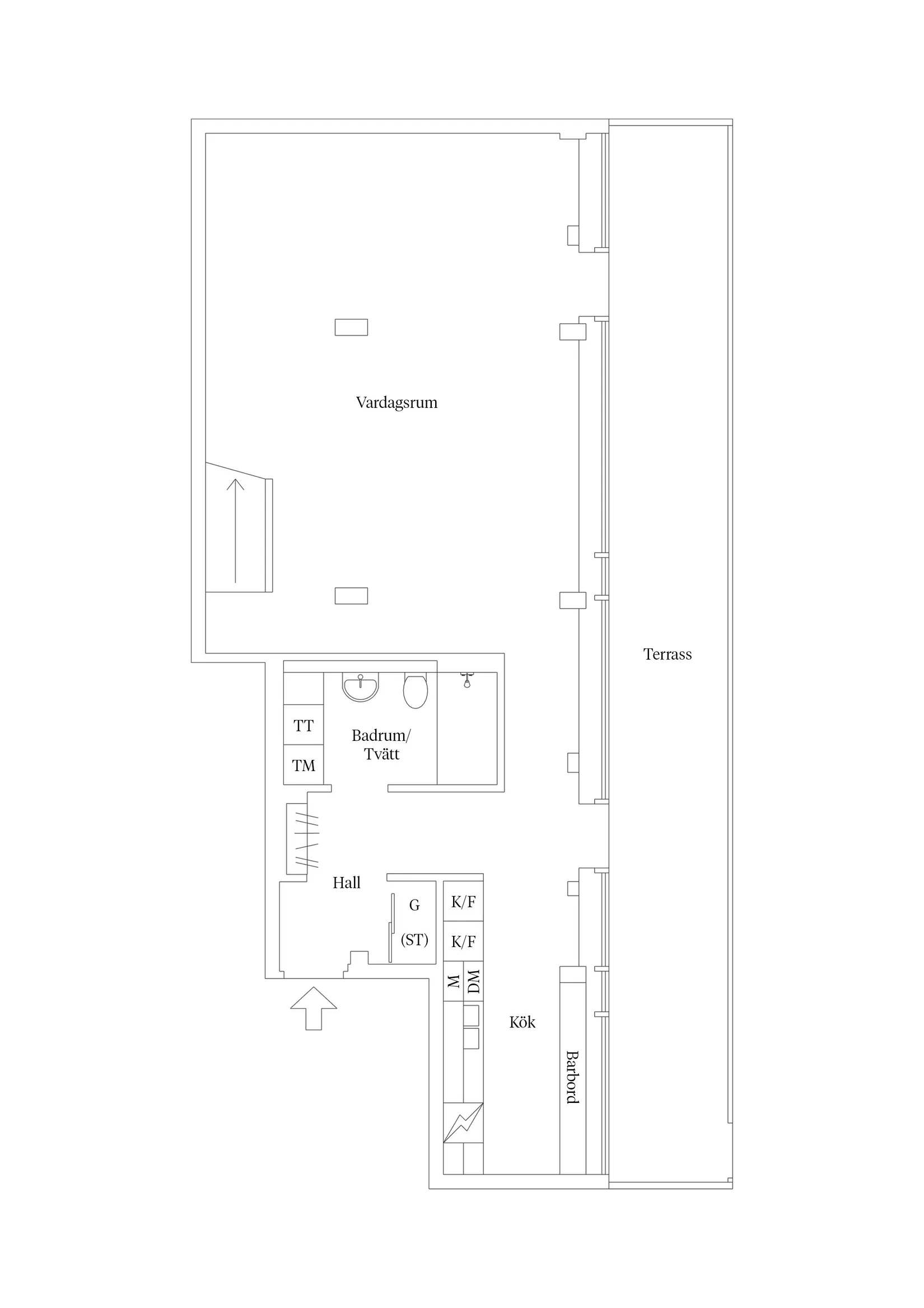 Bostadsrätt, Regementsgatan 52A, Slottsstaden, Malmö