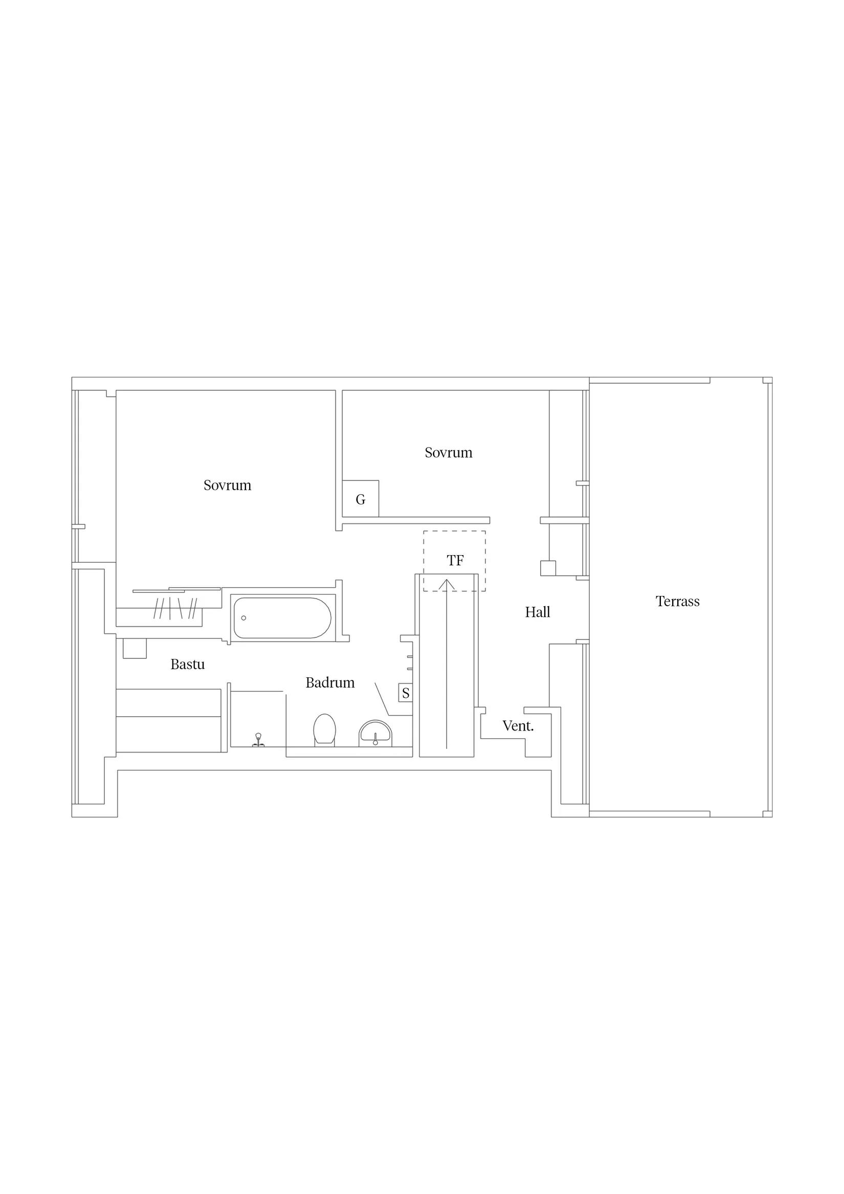 Bostadsrätt, Regementsgatan 52A, Slottsstaden, Malmö