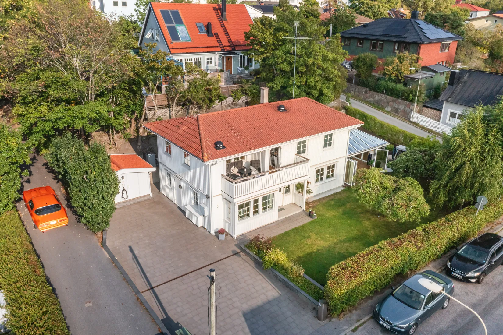 Villa, Sparreholmsvägen 5, Örby Slott, Stockholm
