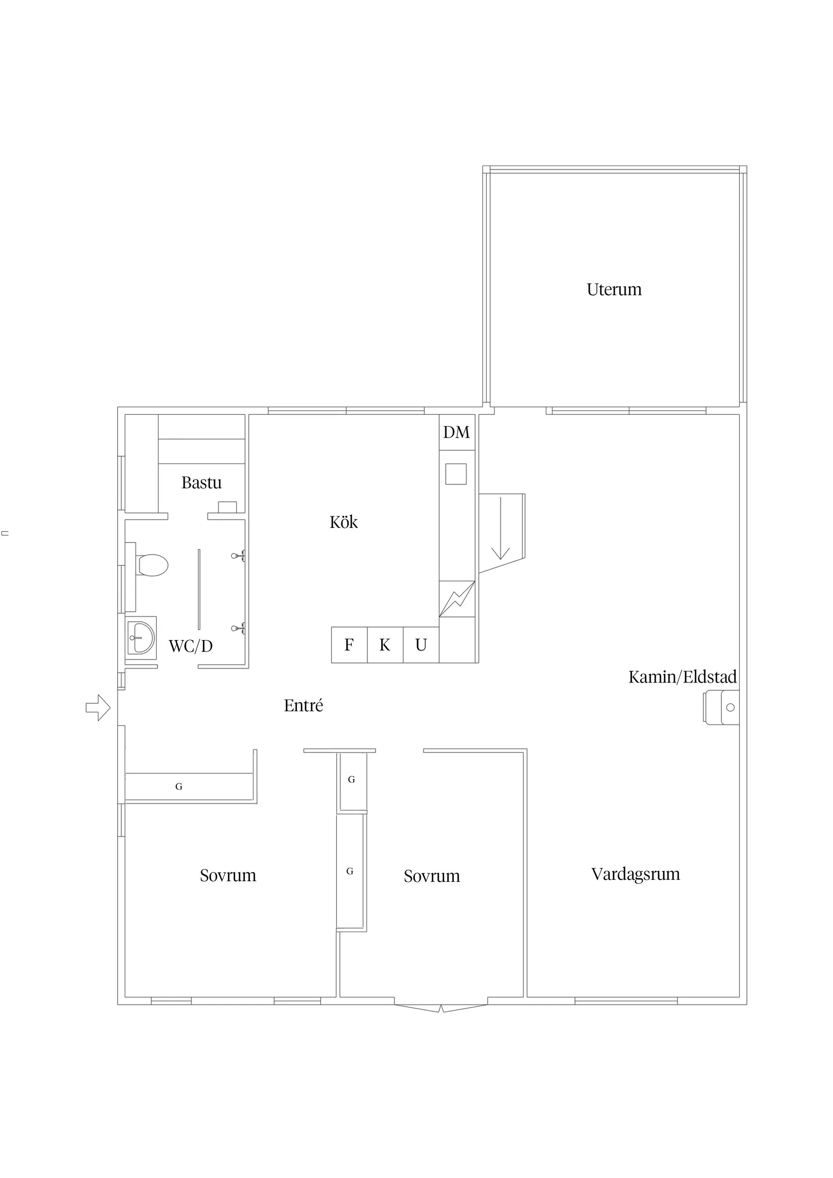 Villa, Värnlundsgatan 42, Gamla Uppsala, Uppsala
