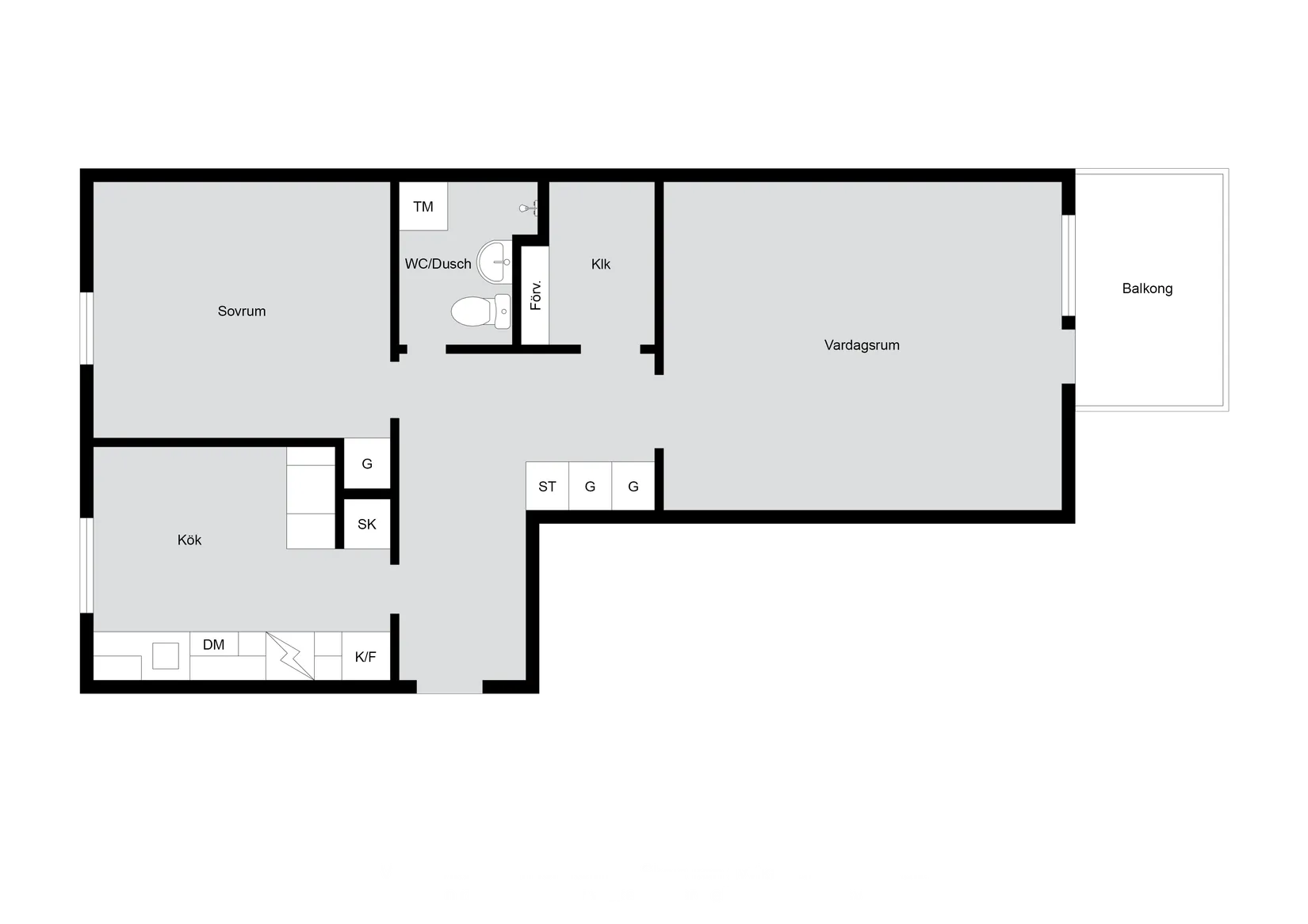 Bostadsrätt, Katarinas Väg 4A, 1101, Nära simhallen, Vadstena