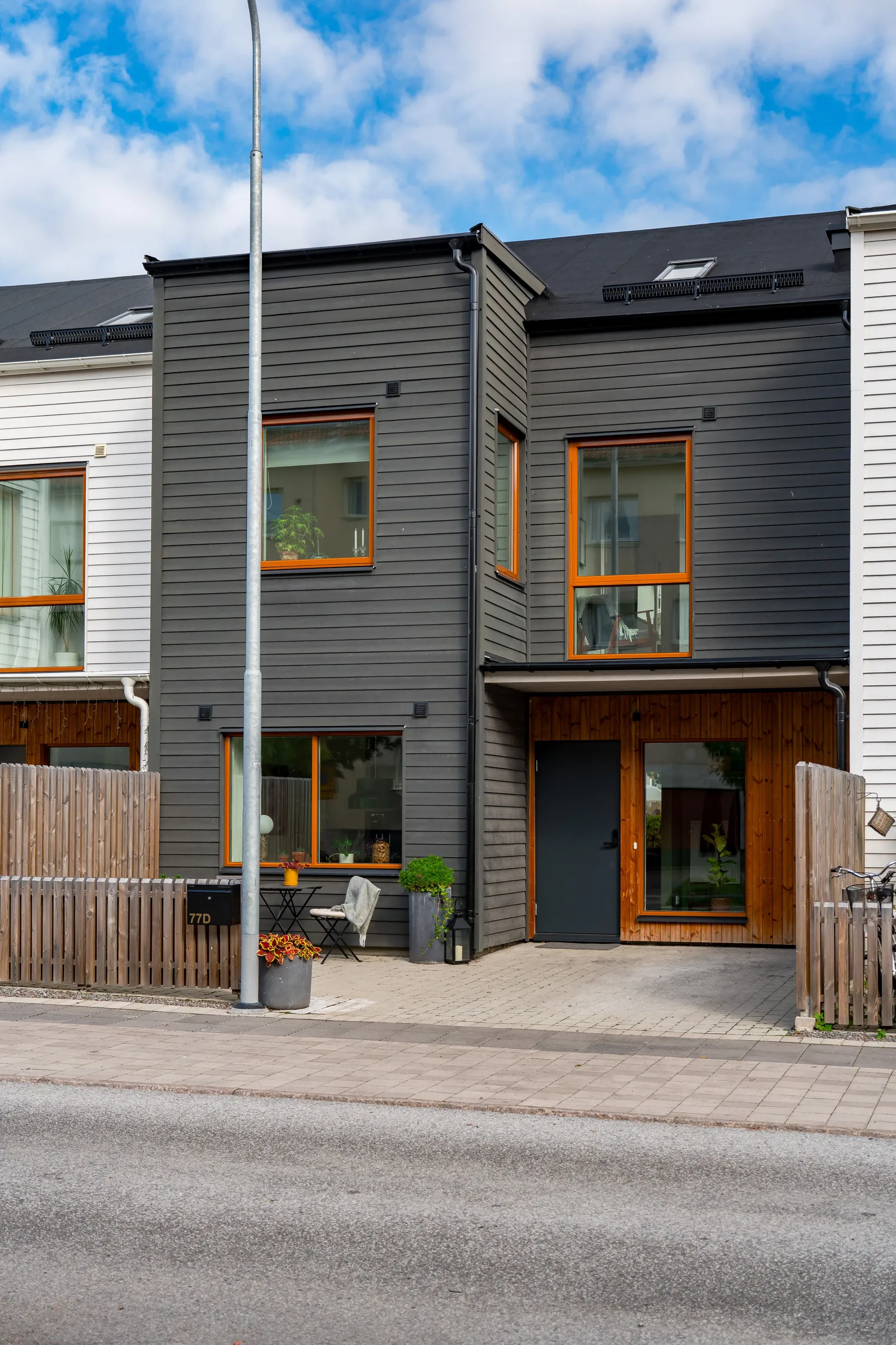 Radhus, Johannesbäcksgatan 77D, Salabacke, Uppsala
