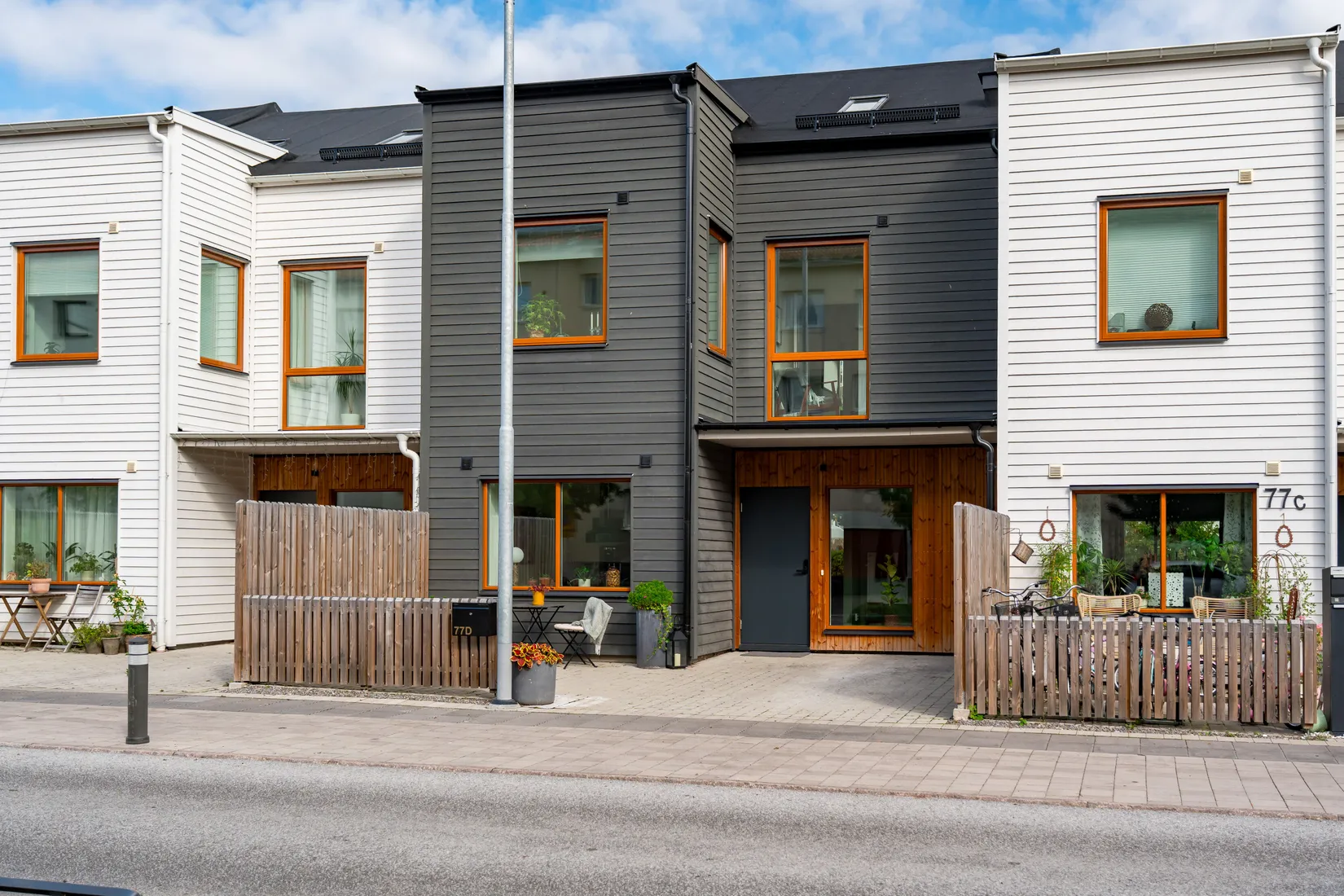 Radhus, Johannesbäcksgatan 77D, Salabacke, Uppsala