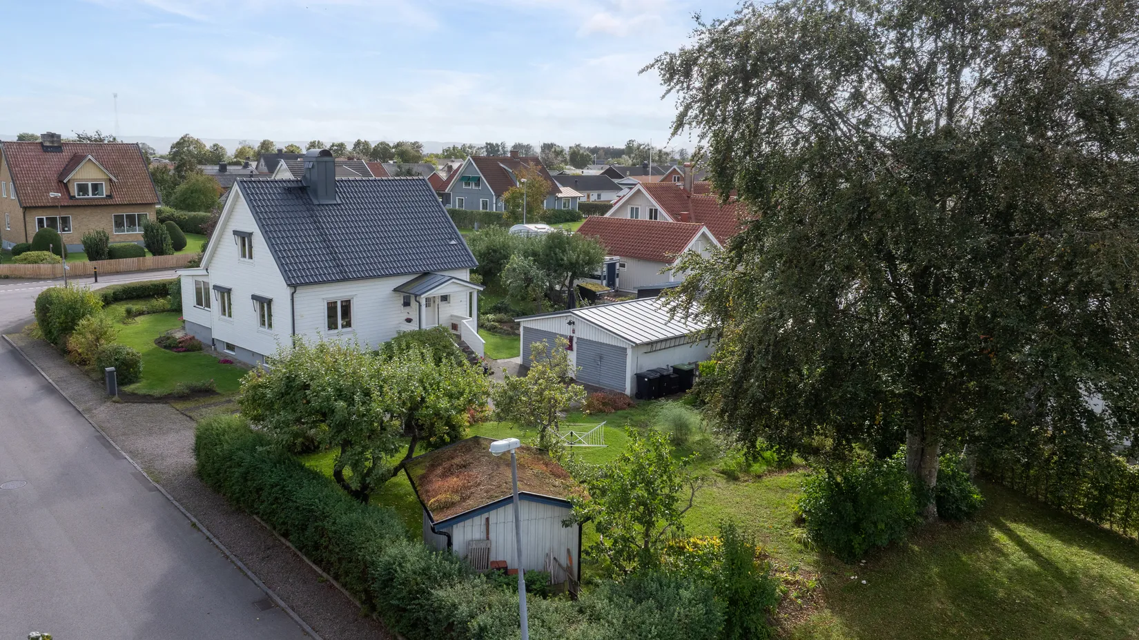 Villa, Mellbystrandsvägen 44, Musikkvarteren, Laholm