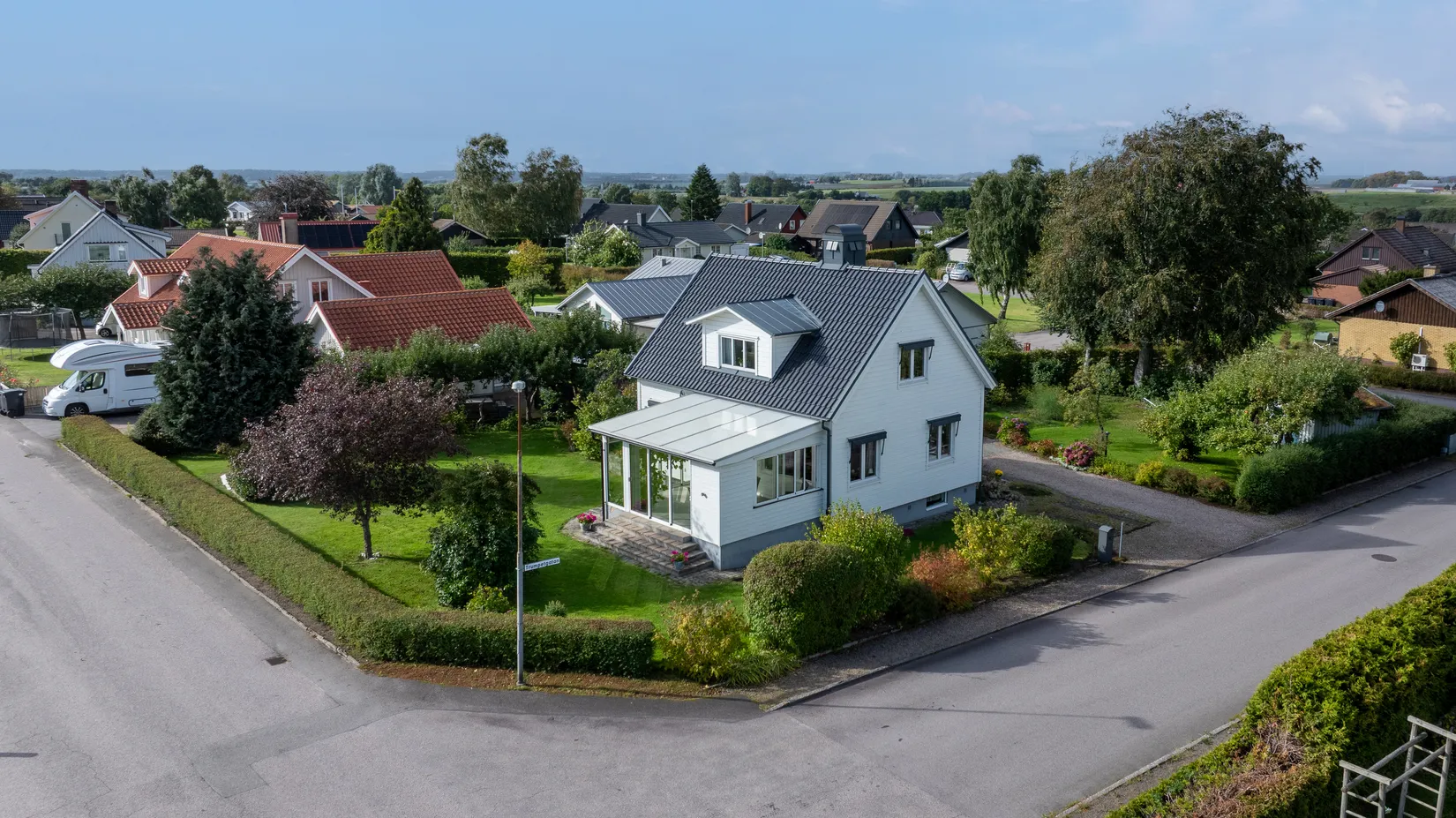 Villa, Mellbystrandsvägen 44, Musikkvarteren, Laholm