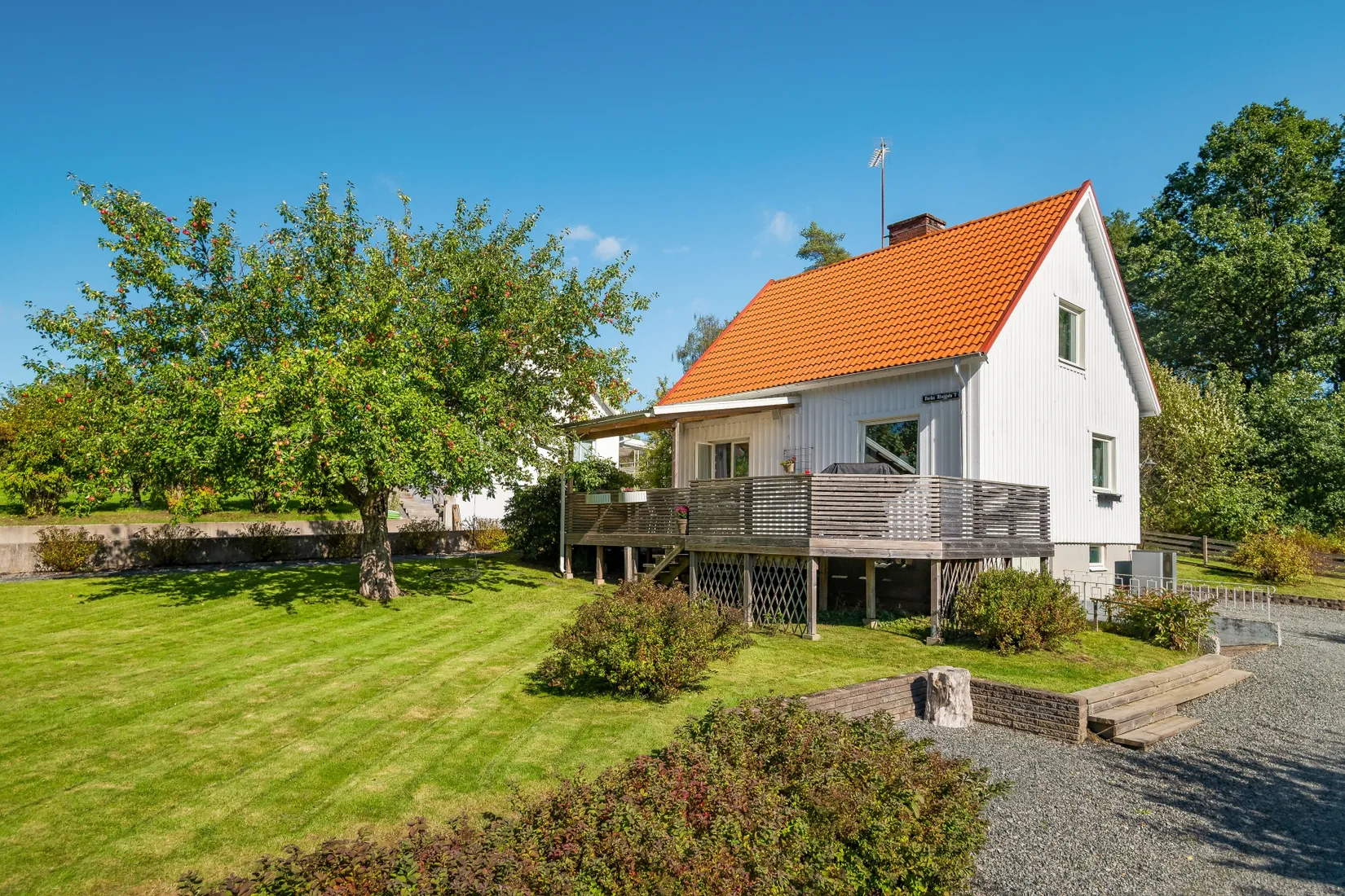 Villa, Backa ringgata 7, Skene, Mark