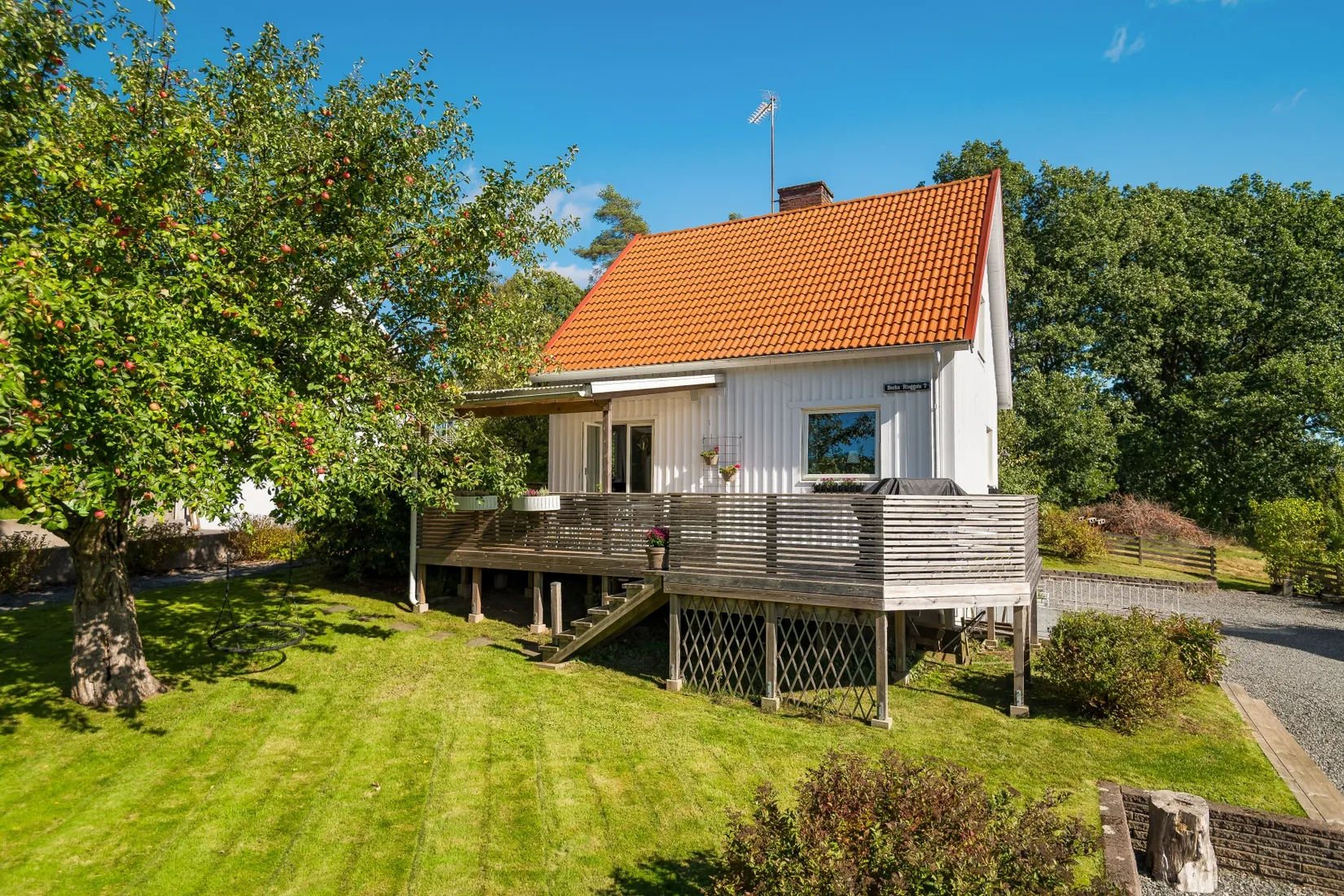 Villa, Backa ringgata 7, Skene, Mark