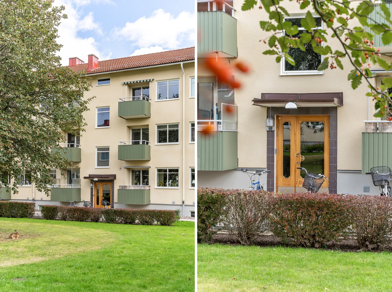 Bostadsrätt, Skogsvägen 6B, Parkstaden, Kristianstad