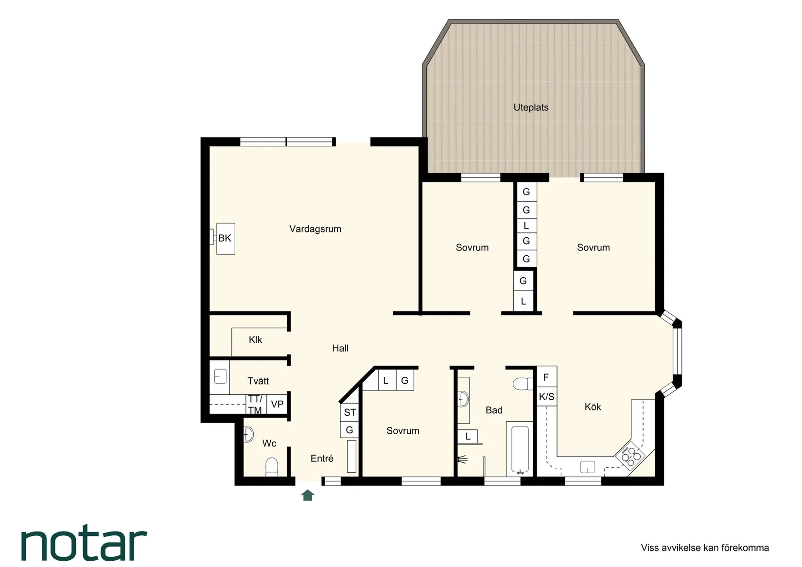 Bostadsrätt, Sippvägen 19D, Täby
