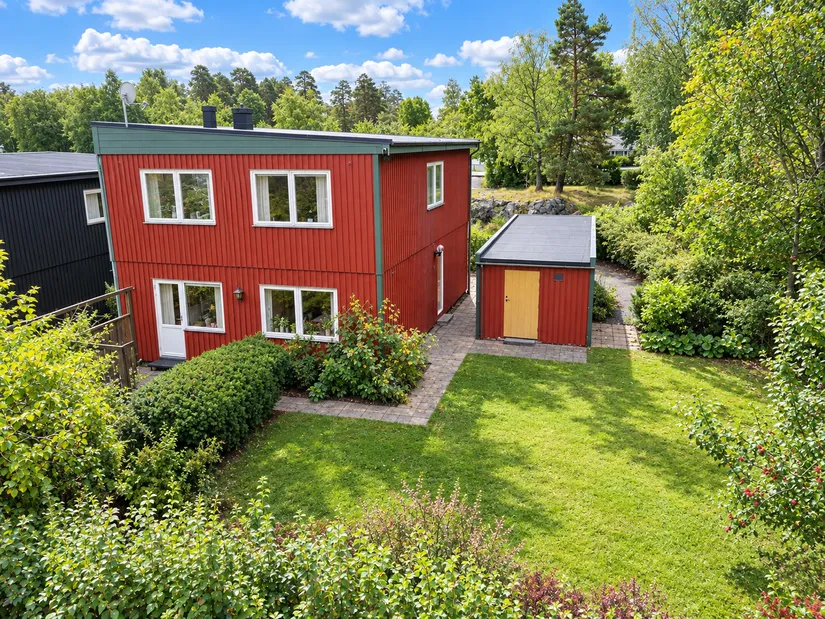 Radhus, Svärdsliljevägen 27, Hässelby Norra Villastad, Stockholm