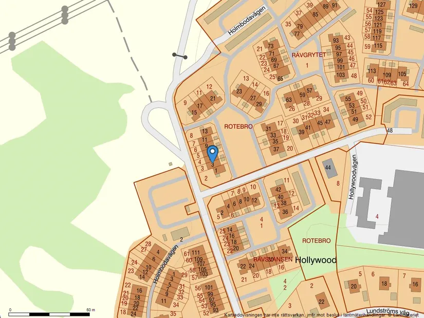 Radhus, Hollywoodvägen 5, Gillbo, Sollentuna