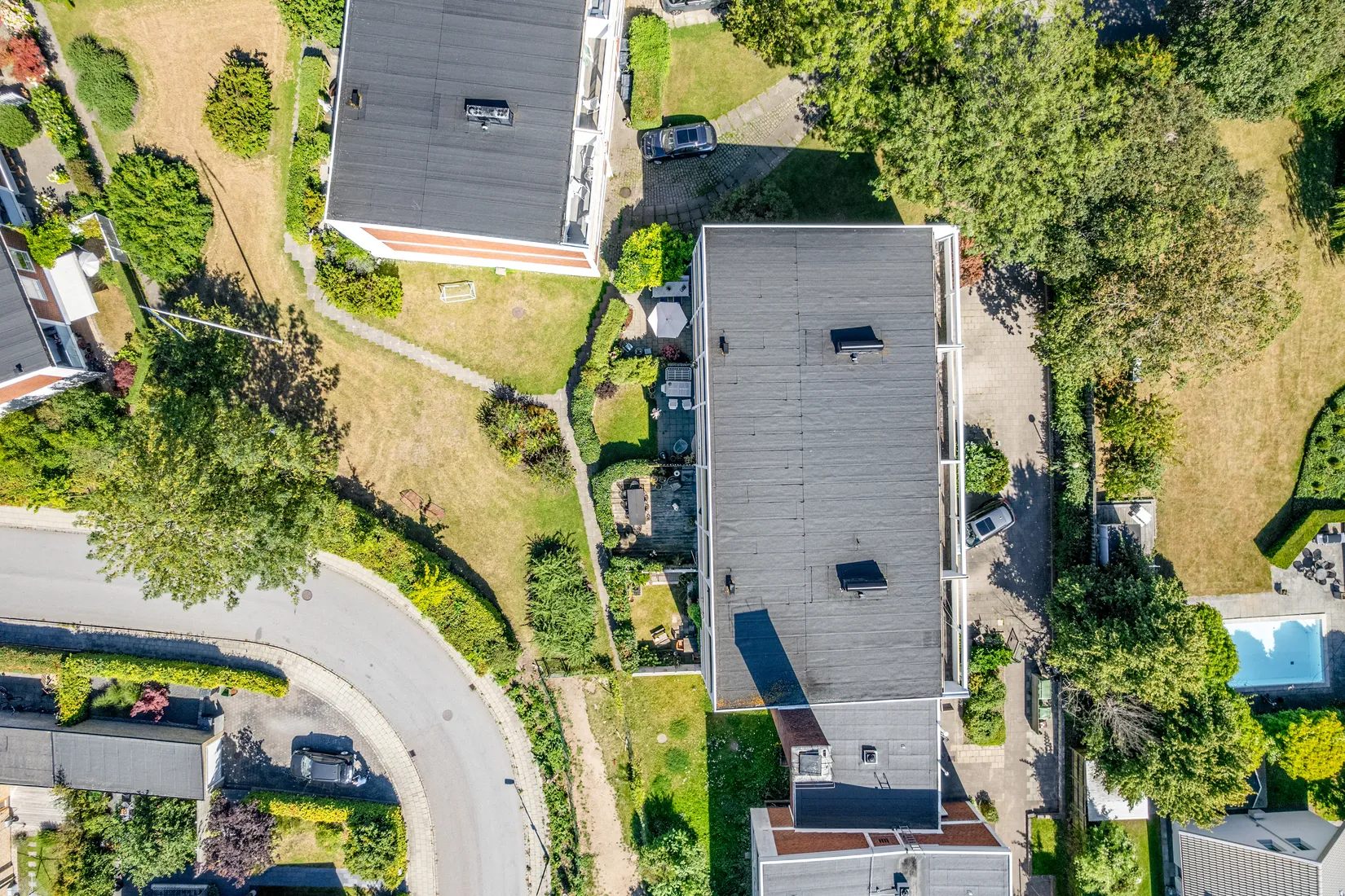 Radhus, Bülow Hübes väg 17A, Bellevue Sjösida, Malmö