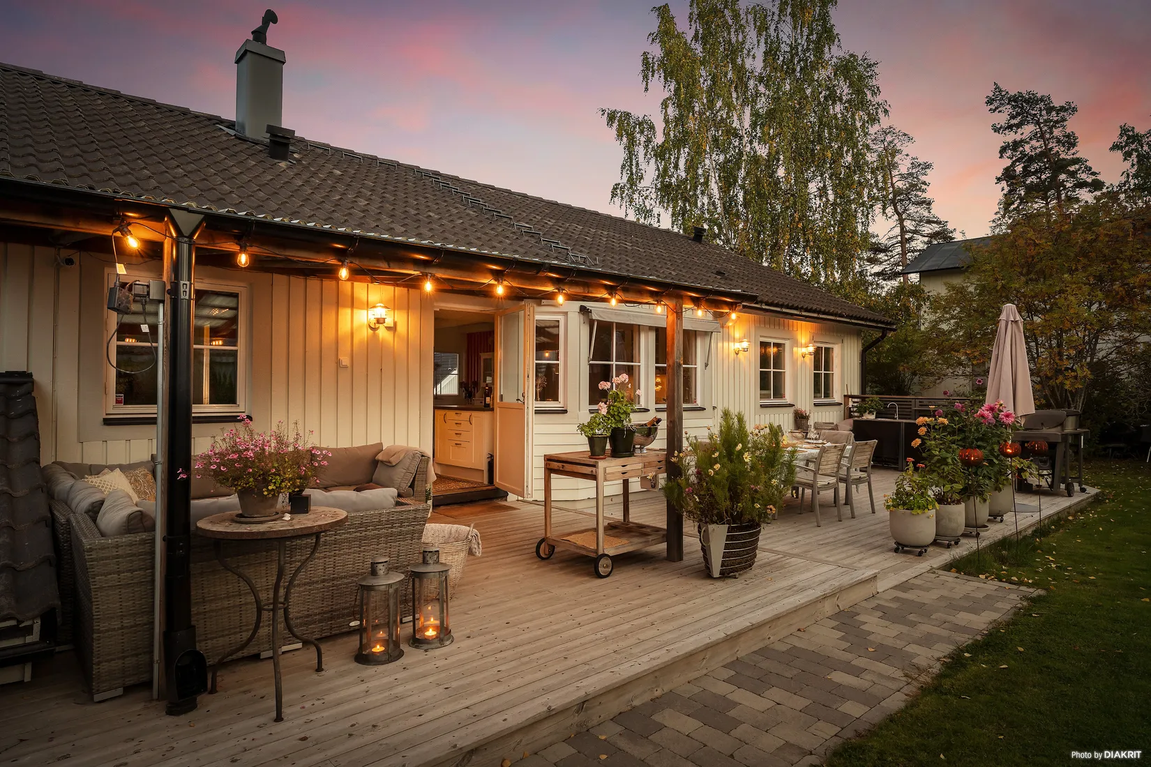 Villa, Jaktvägen 40, Skarpäng, Täby