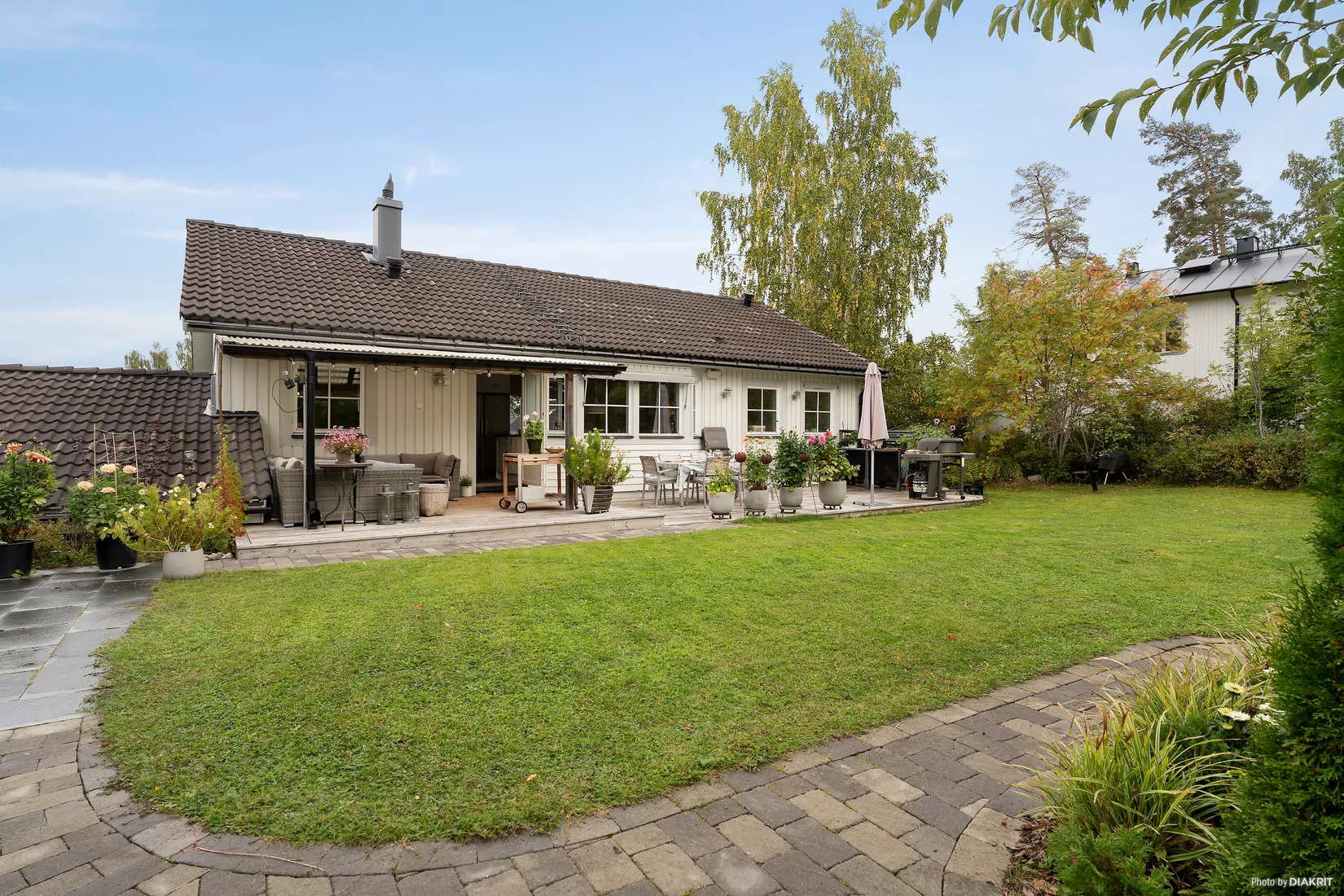 Villa, Jaktvägen 40, Skarpäng, Täby